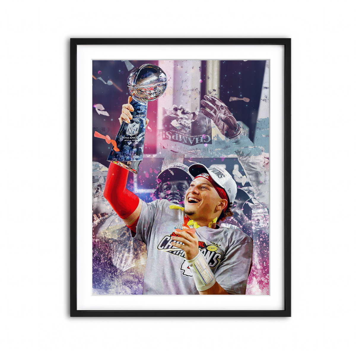 Framed Print 3x4 Black