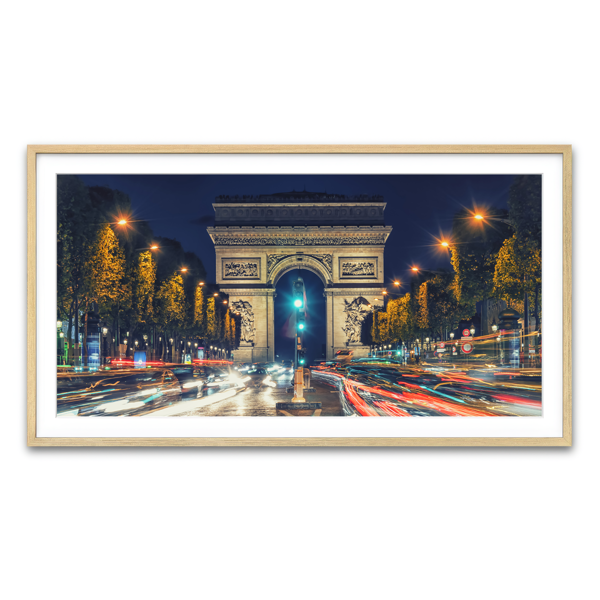Framed Print 2x1 Natural
