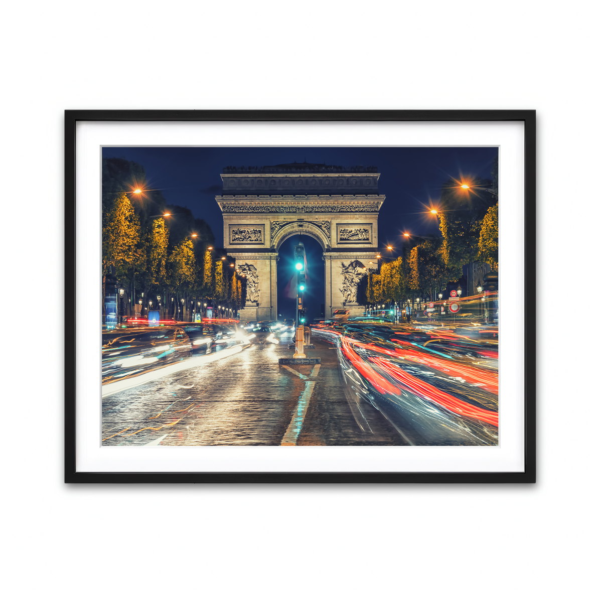 Framed Print 4x3 Black