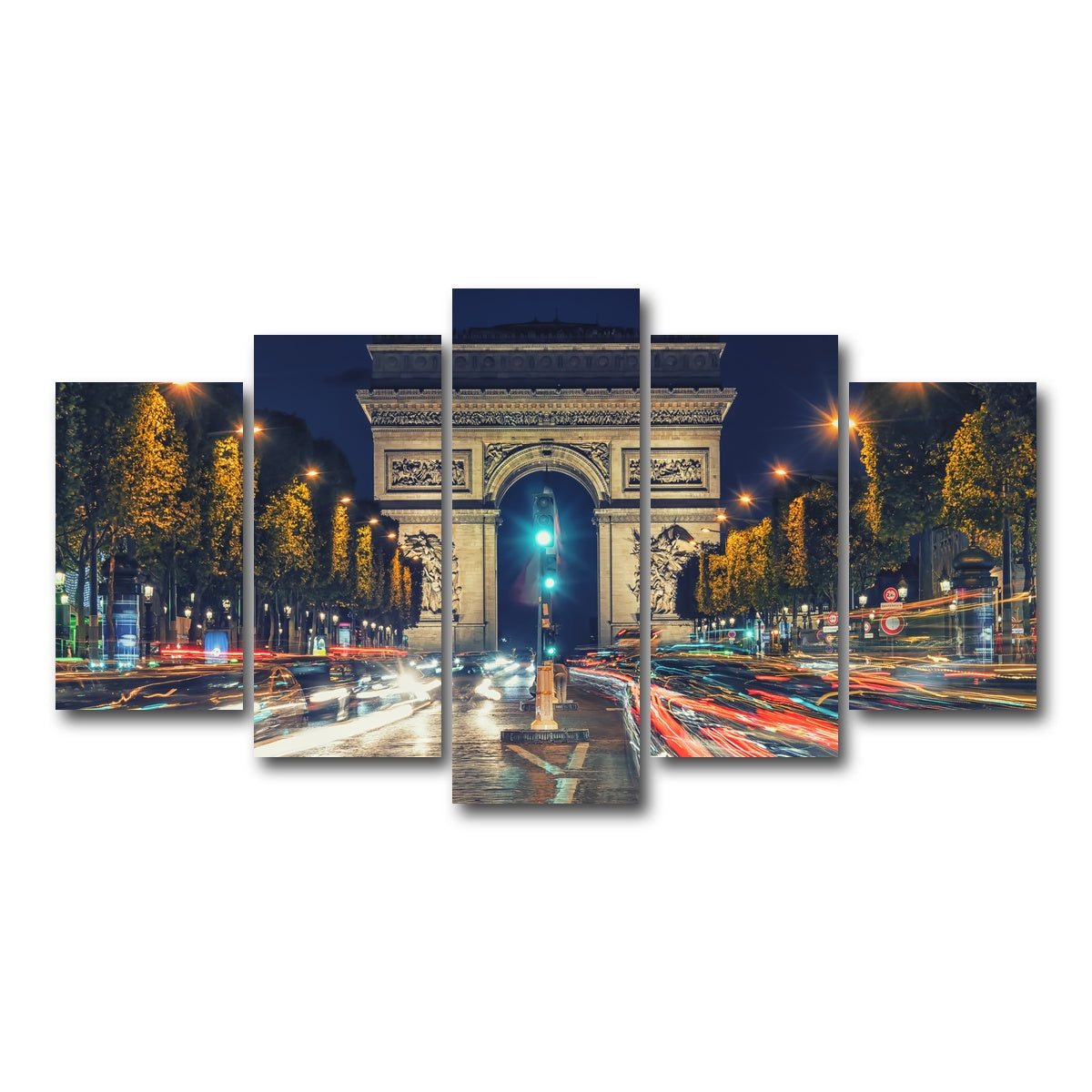AUTO-MOCKUP WHITE | Champs Elysees | 5 Piece | Gallery Wrap Canvas | group=5_normal