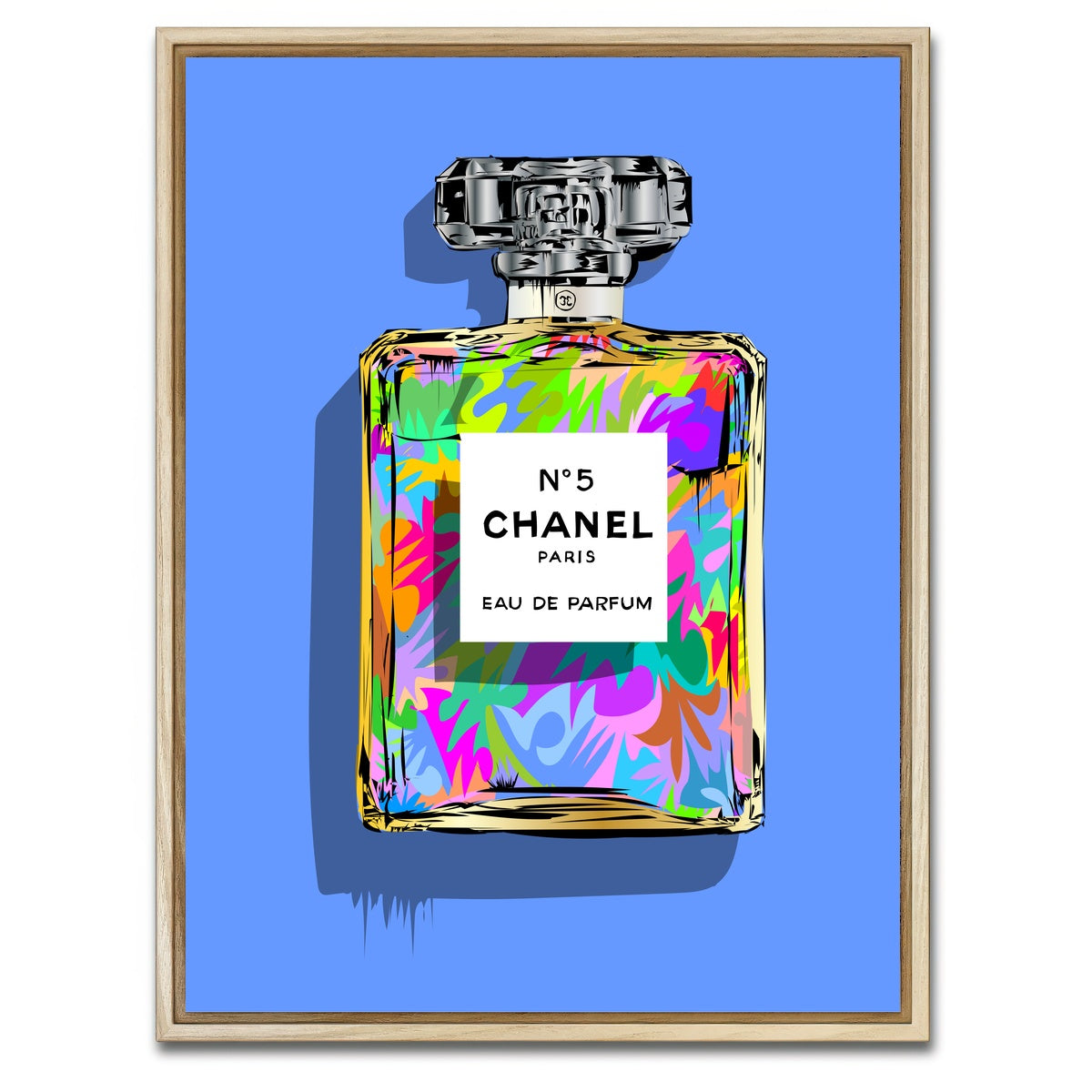 AUTO-MOCKUP WHITE | Chanel | 1 Piece | Natural Framed Canvas | group=3x4