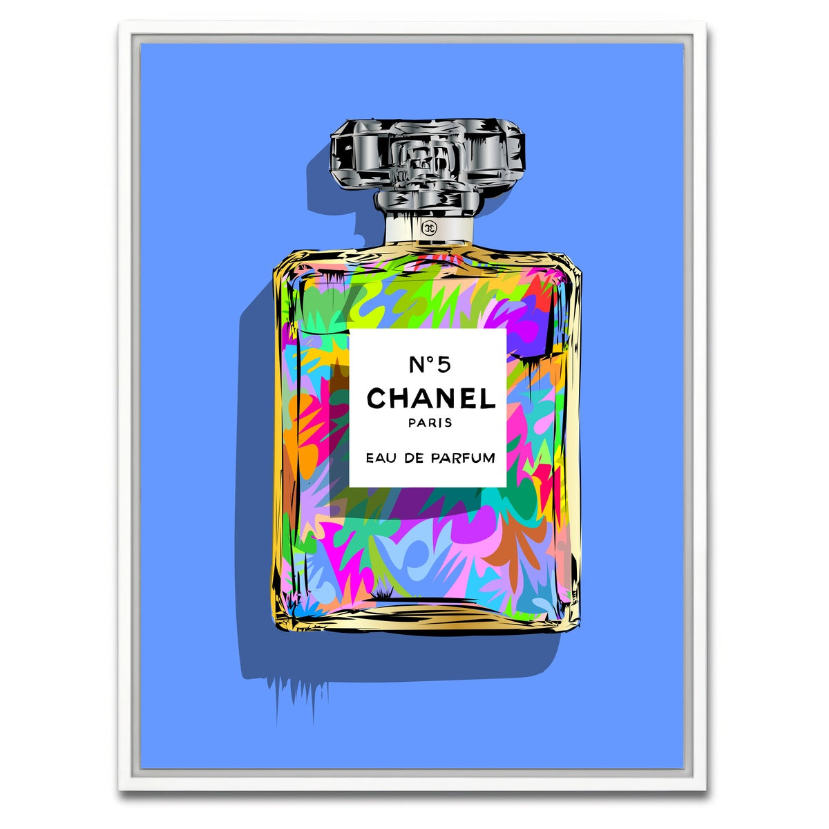AUTO-MOCKUP WHITE | Chanel | 1 Piece | White Framed Canvas | group=3x4