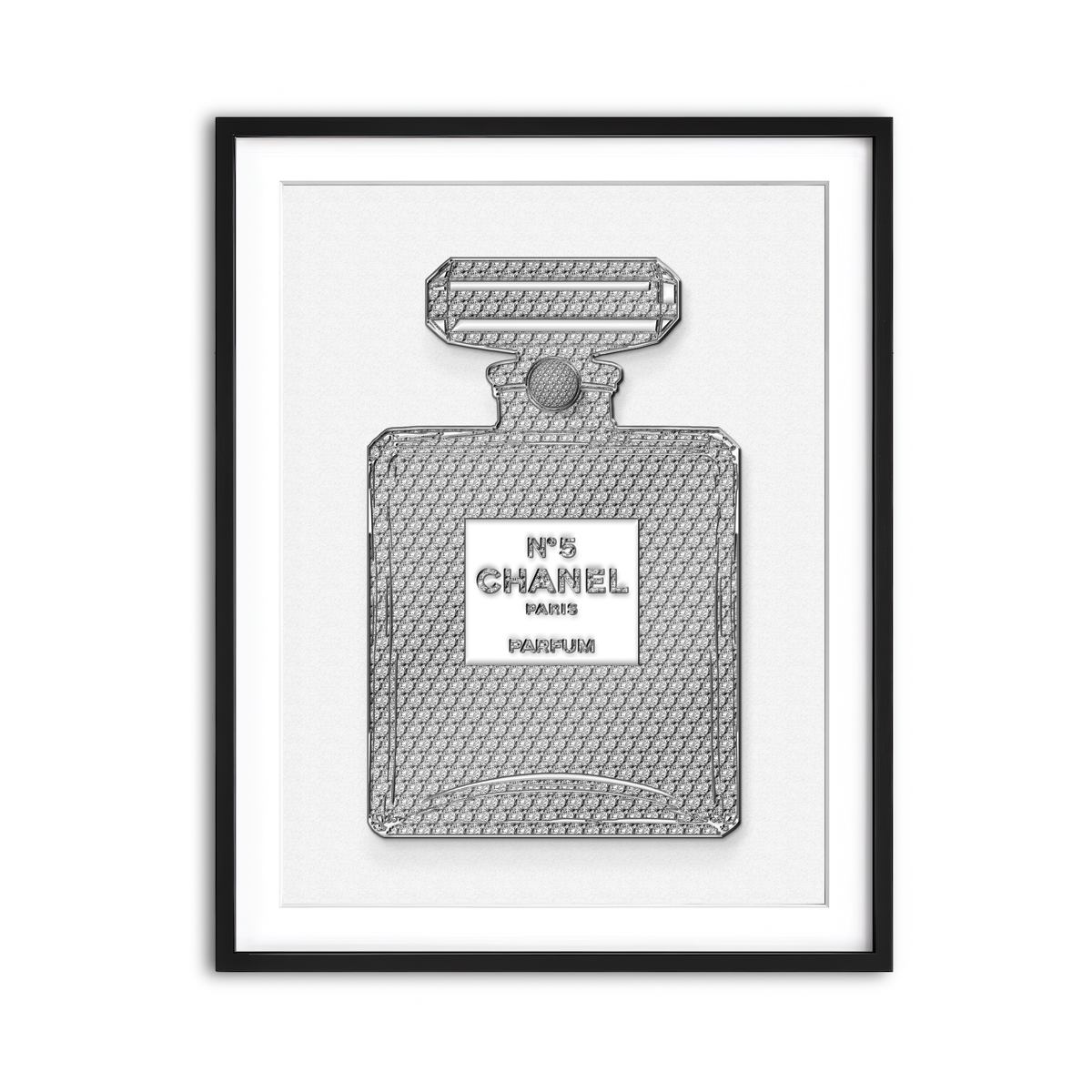 Framed Print 3x4 Black