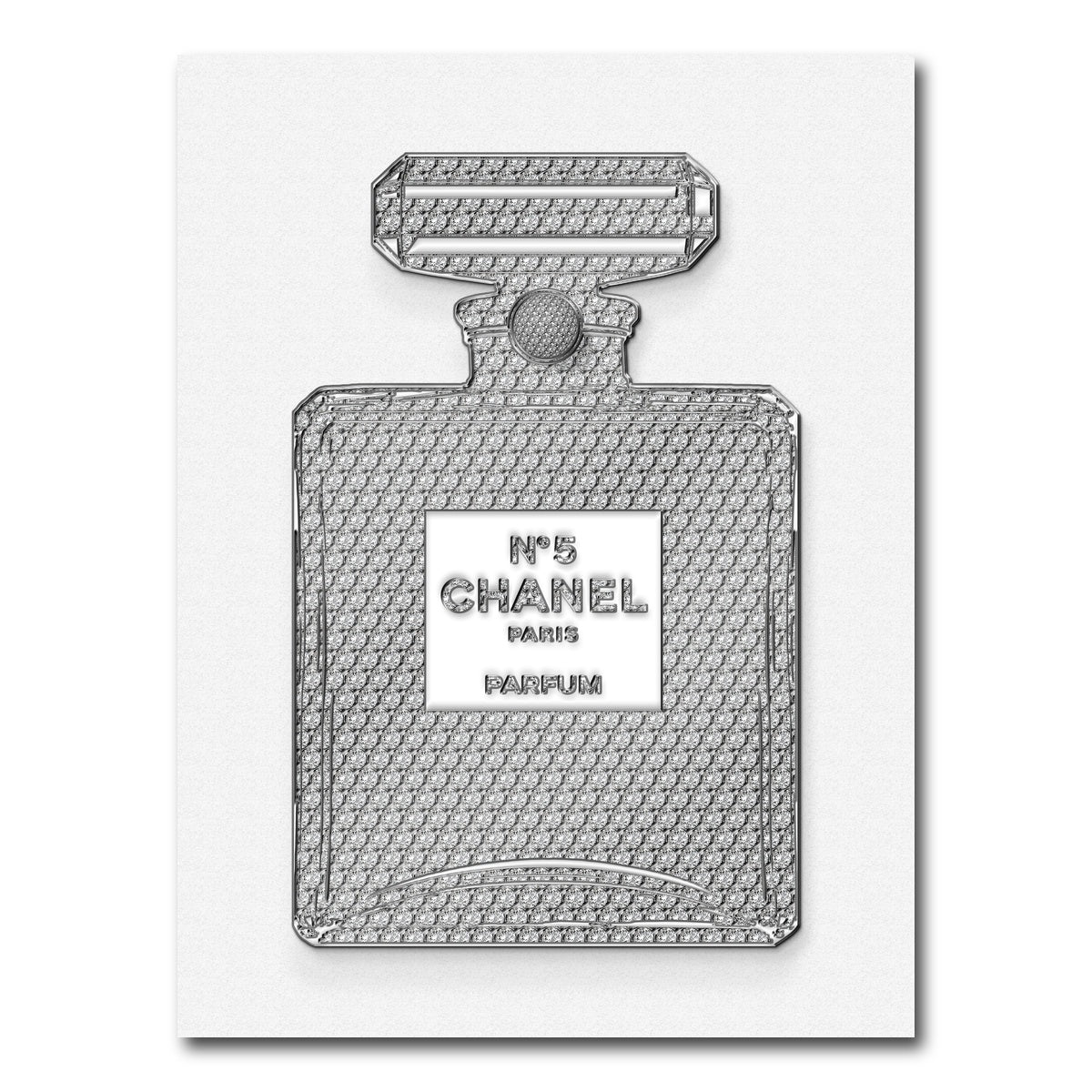 AUTO-MOCKUP WHITE | Chanel bottle | 1 Piece | Gallery Wrap Canvas | group=3x4