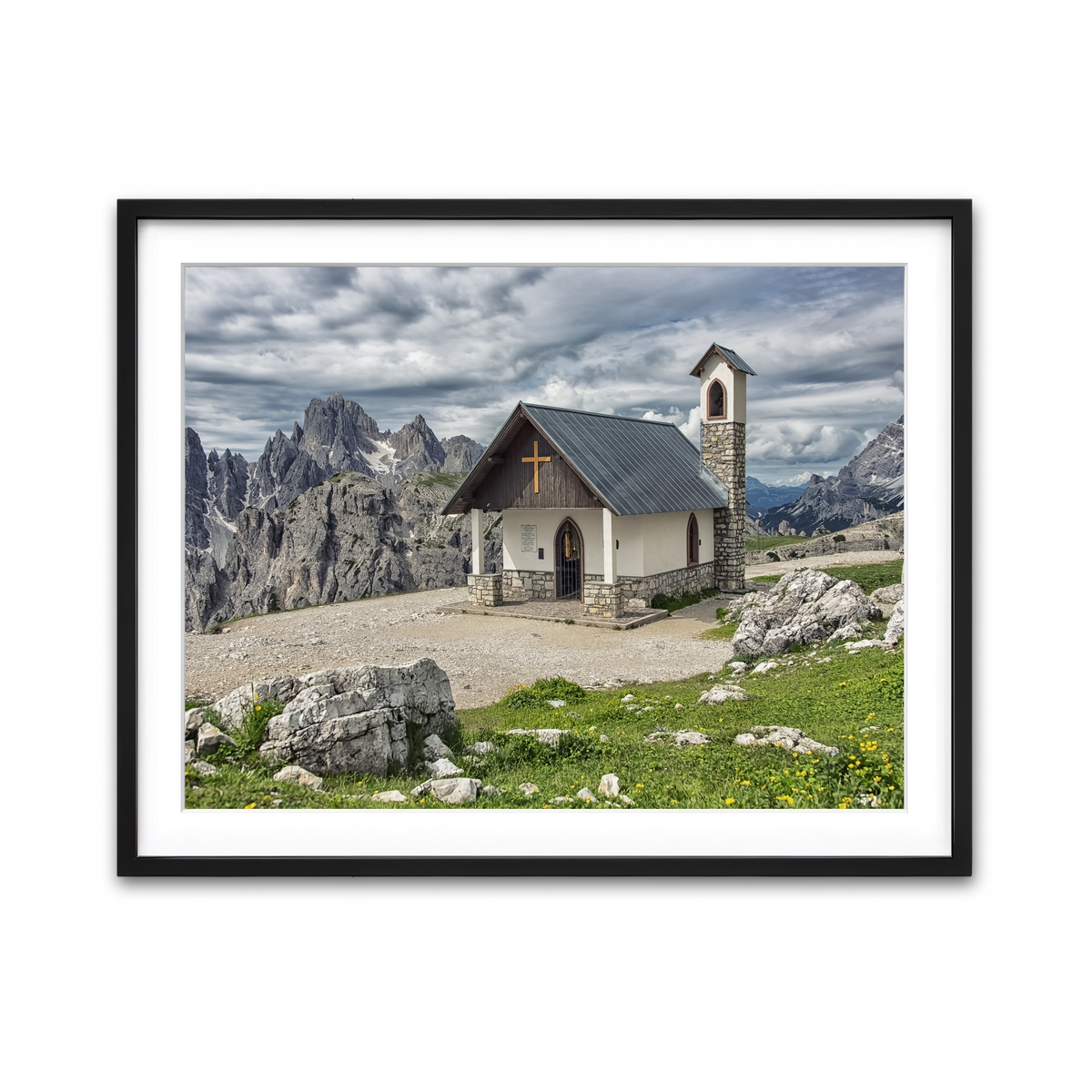 Framed Print 4x3 Black