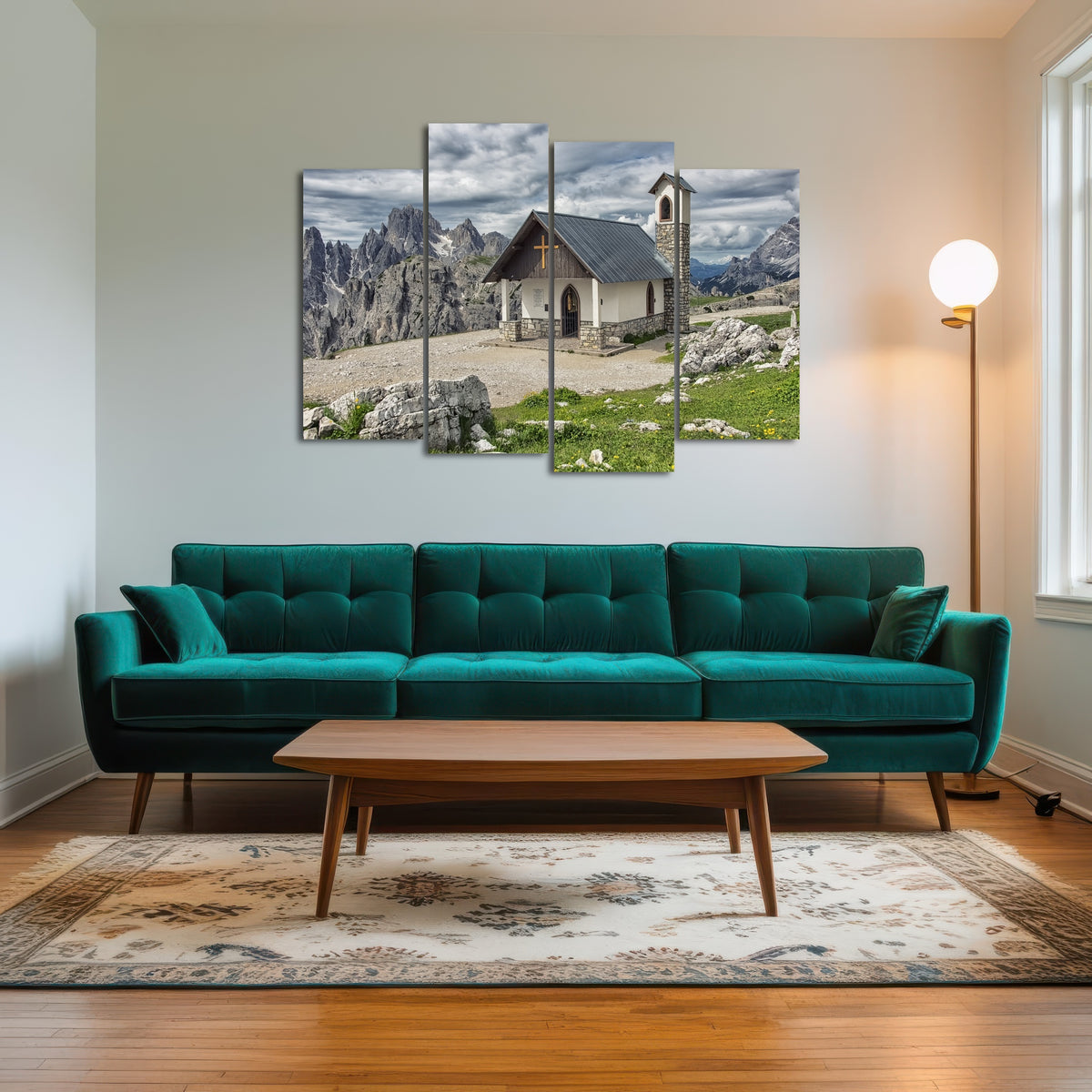 AUTO-MOCKUP ROOM | Chapel In The Dolomites