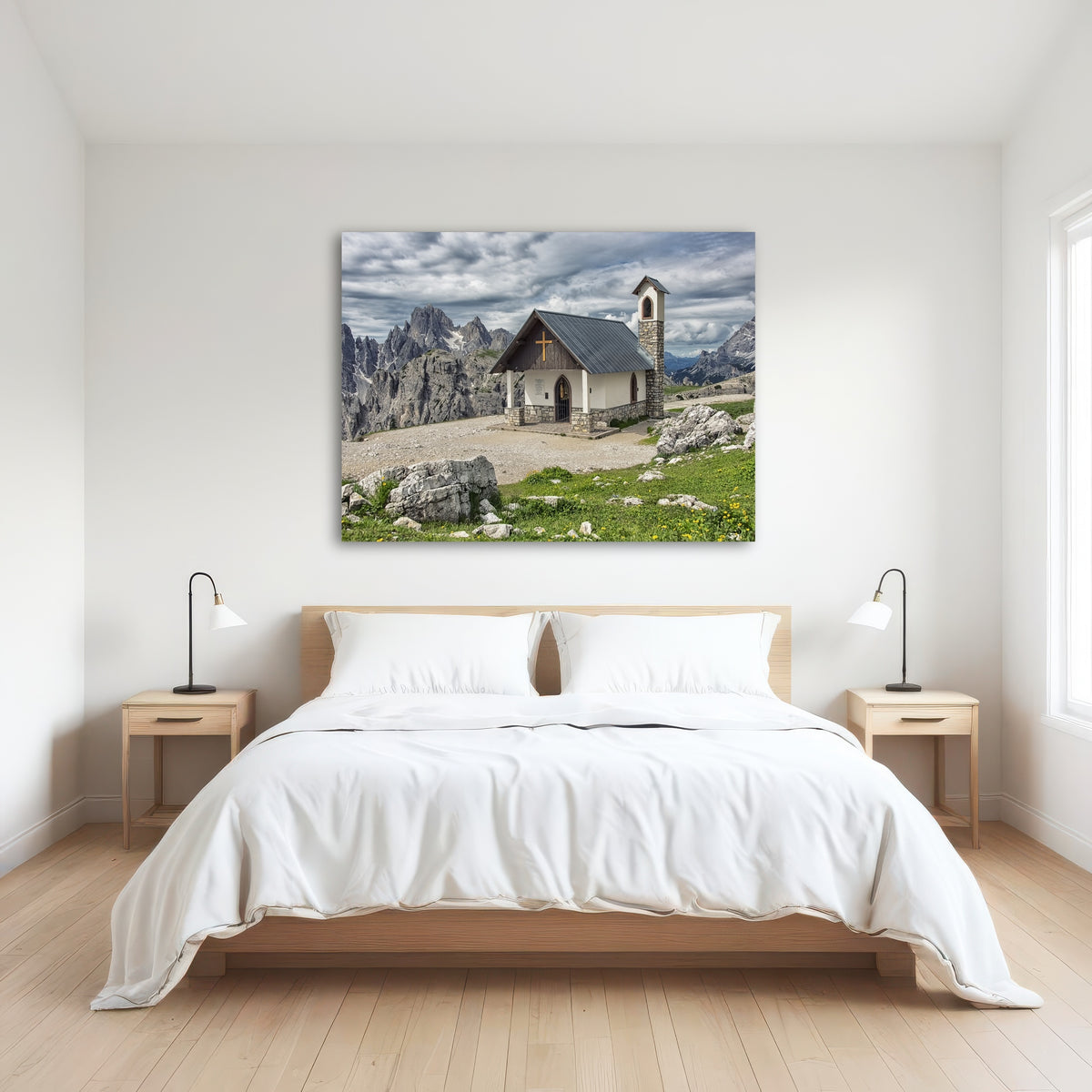 AUTO-MOCKUP ROOM | Chapel In The Dolomites