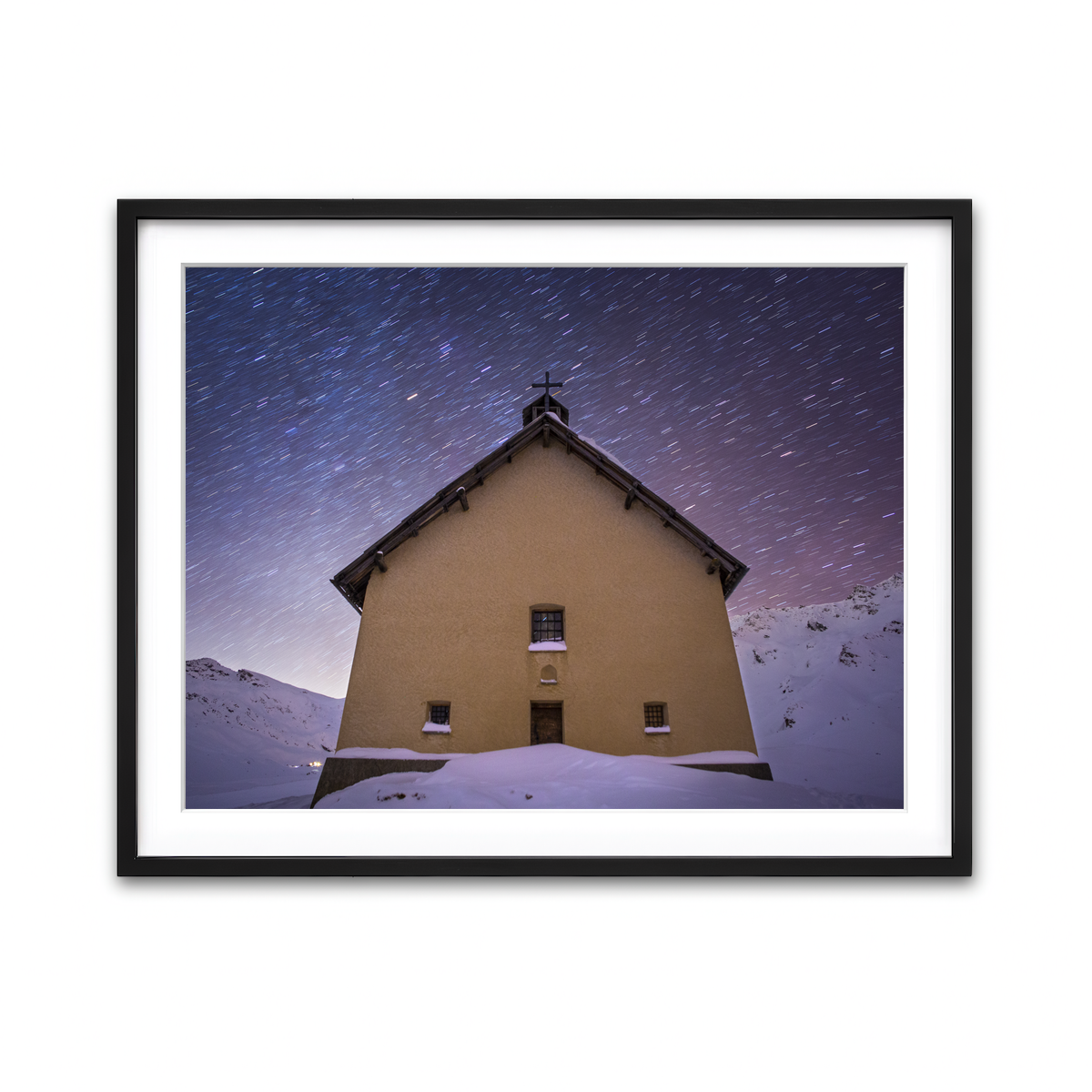 Framed Print 4x3 Black
