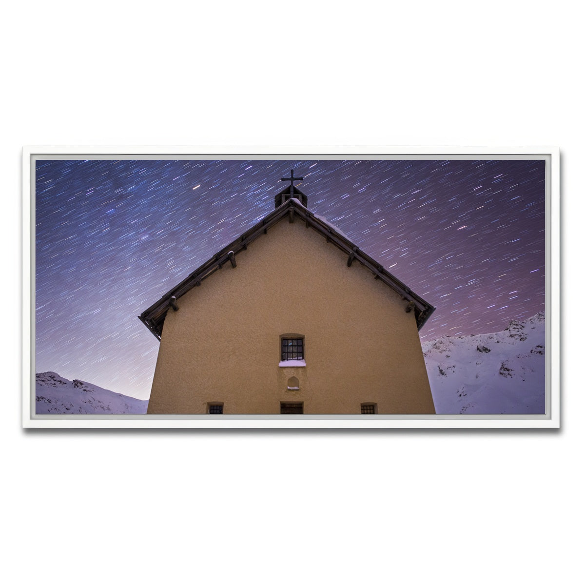 AUTO-MOCKUP WHITE | Chapel of Clausis | 1 Piece | White Framed Canvas | group=2x1