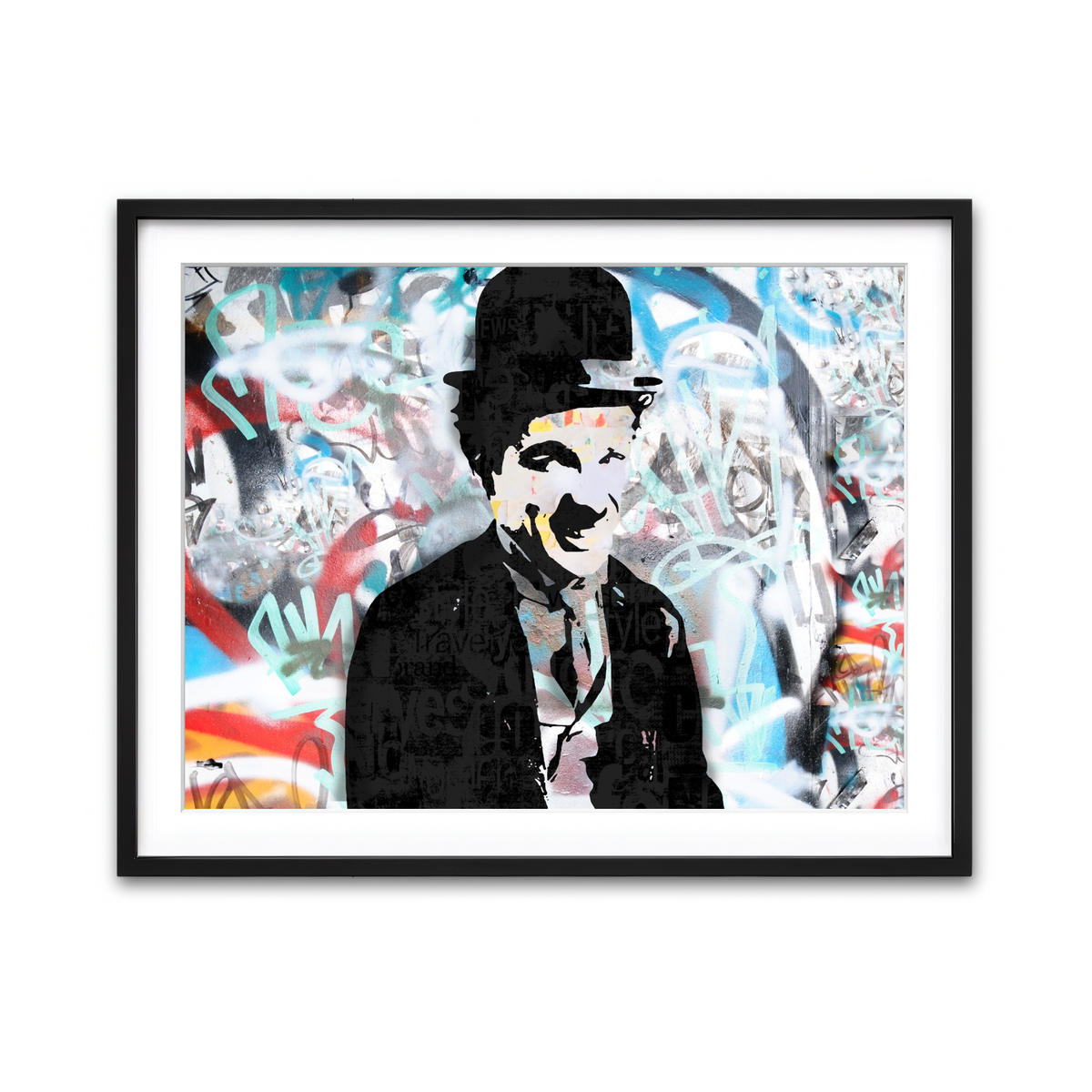 Framed Print 4x3 Black