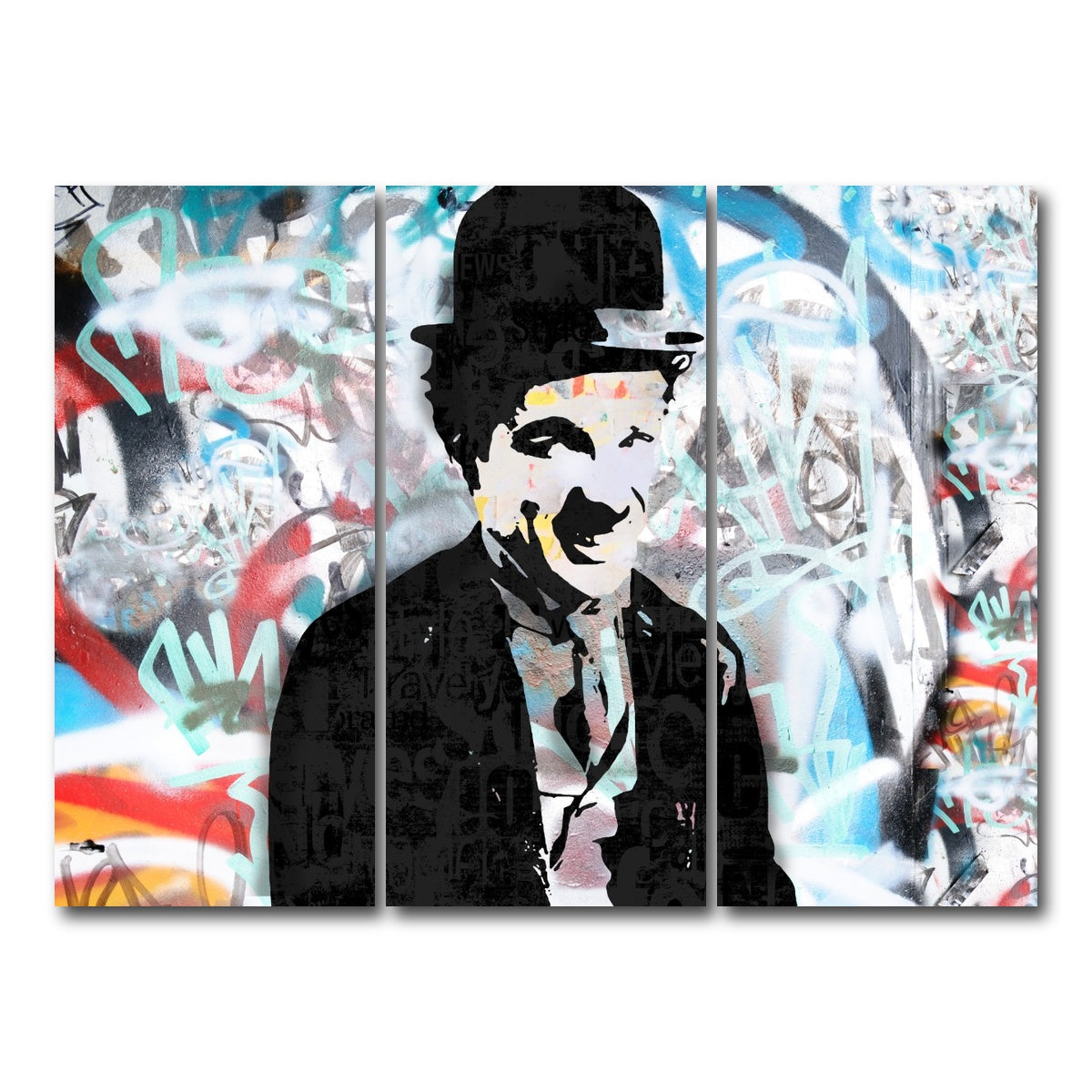 AUTO-MOCKUP WHITE | Chaplin 4 | 3 Piece | Gallery Wrap Canvas | group=8x18