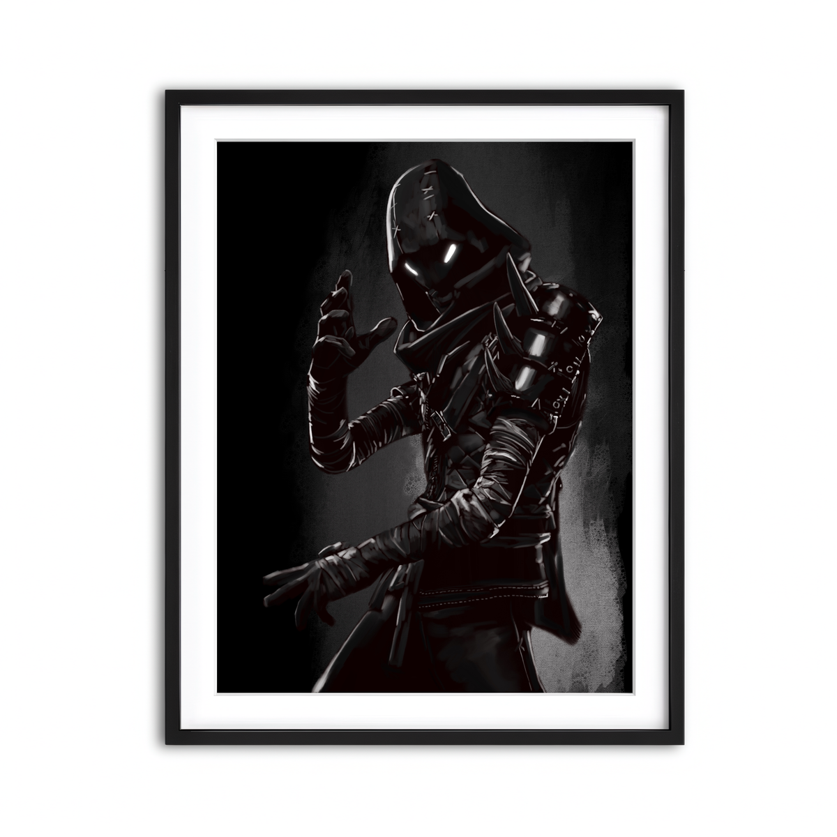 Framed Print 3x4 Black