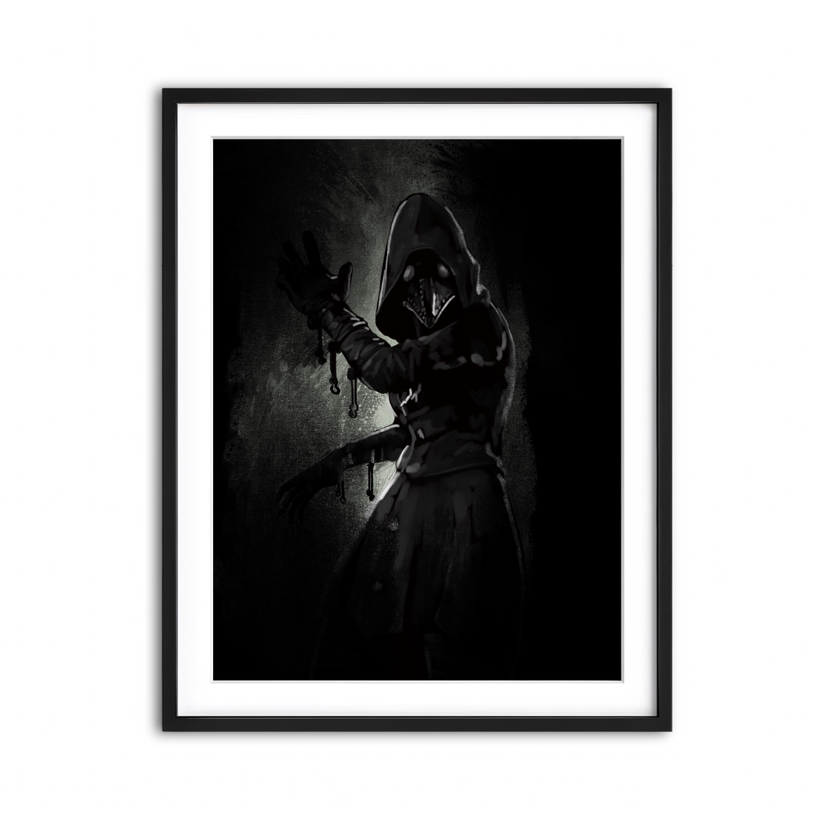 Framed Print 3x4 Black