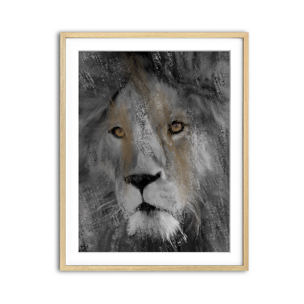 Framed Print 3x4 Natural