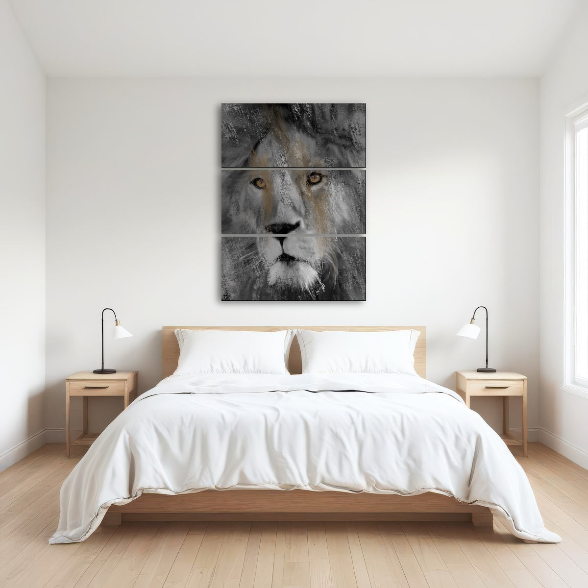 AUTO-MOCKUP ROOM | Charcoal Lion
