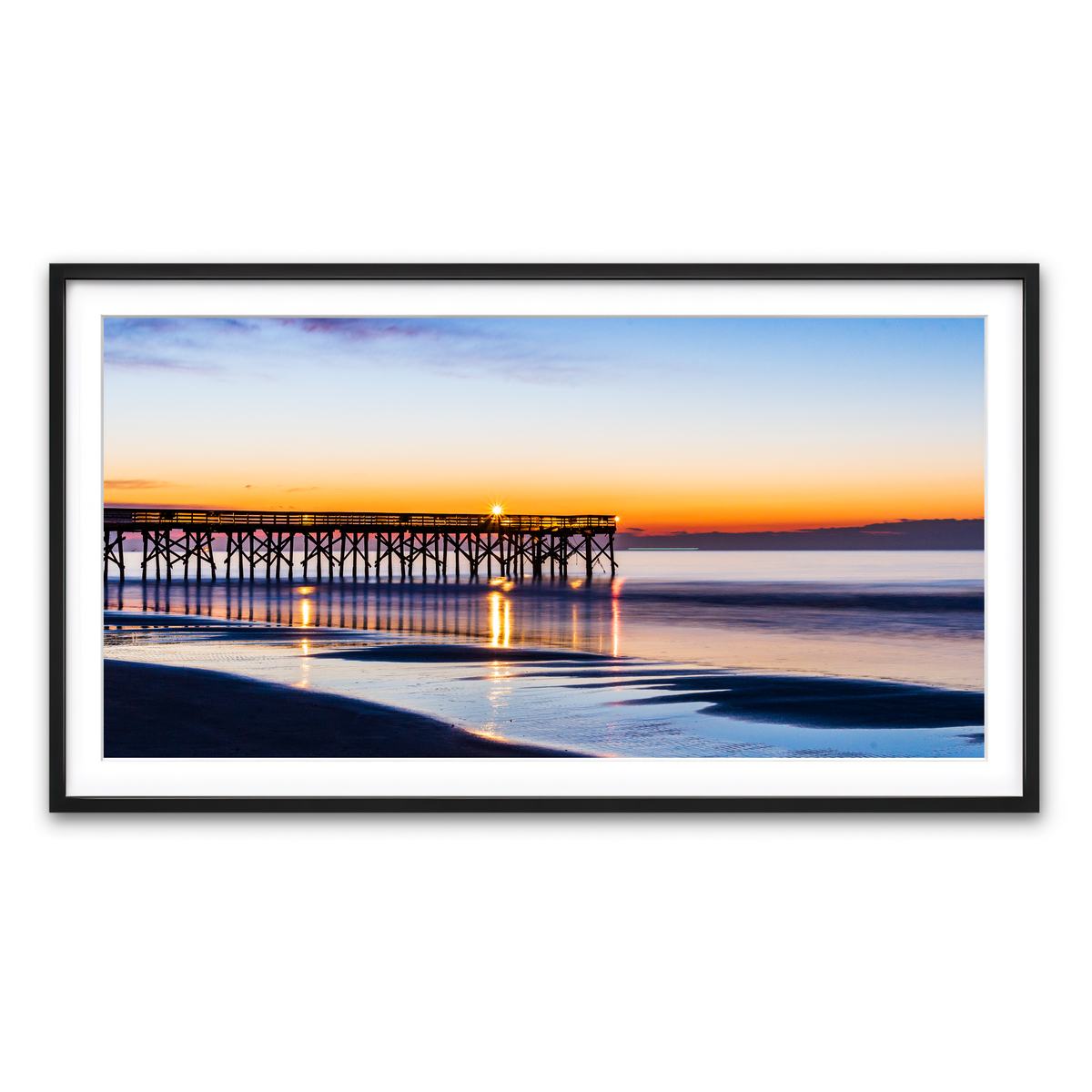 Framed Print 2x1 Black