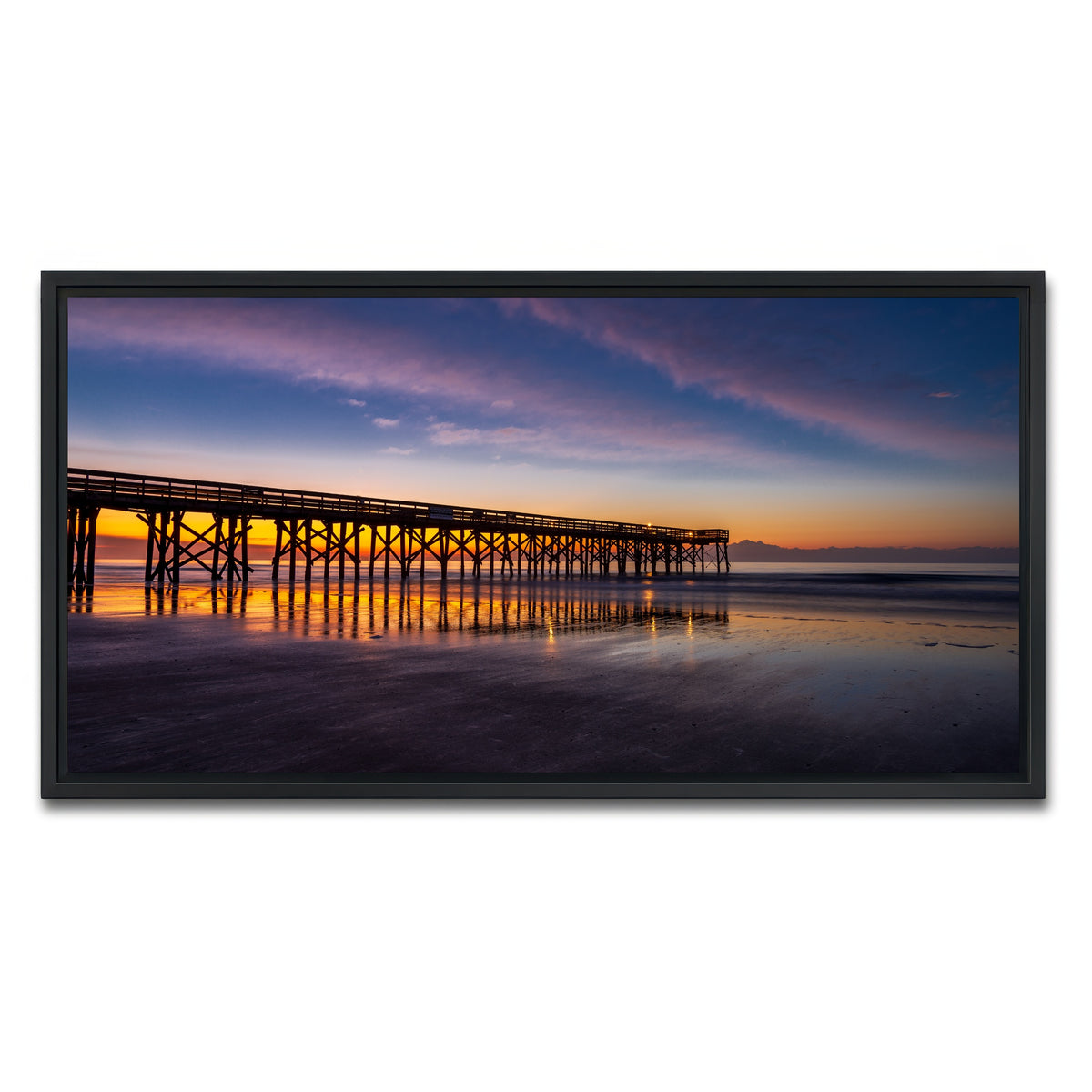 AUTO-MOCKUP WHITE | Charleston | 1 Piece | Black Framed Canvas | group=2x1