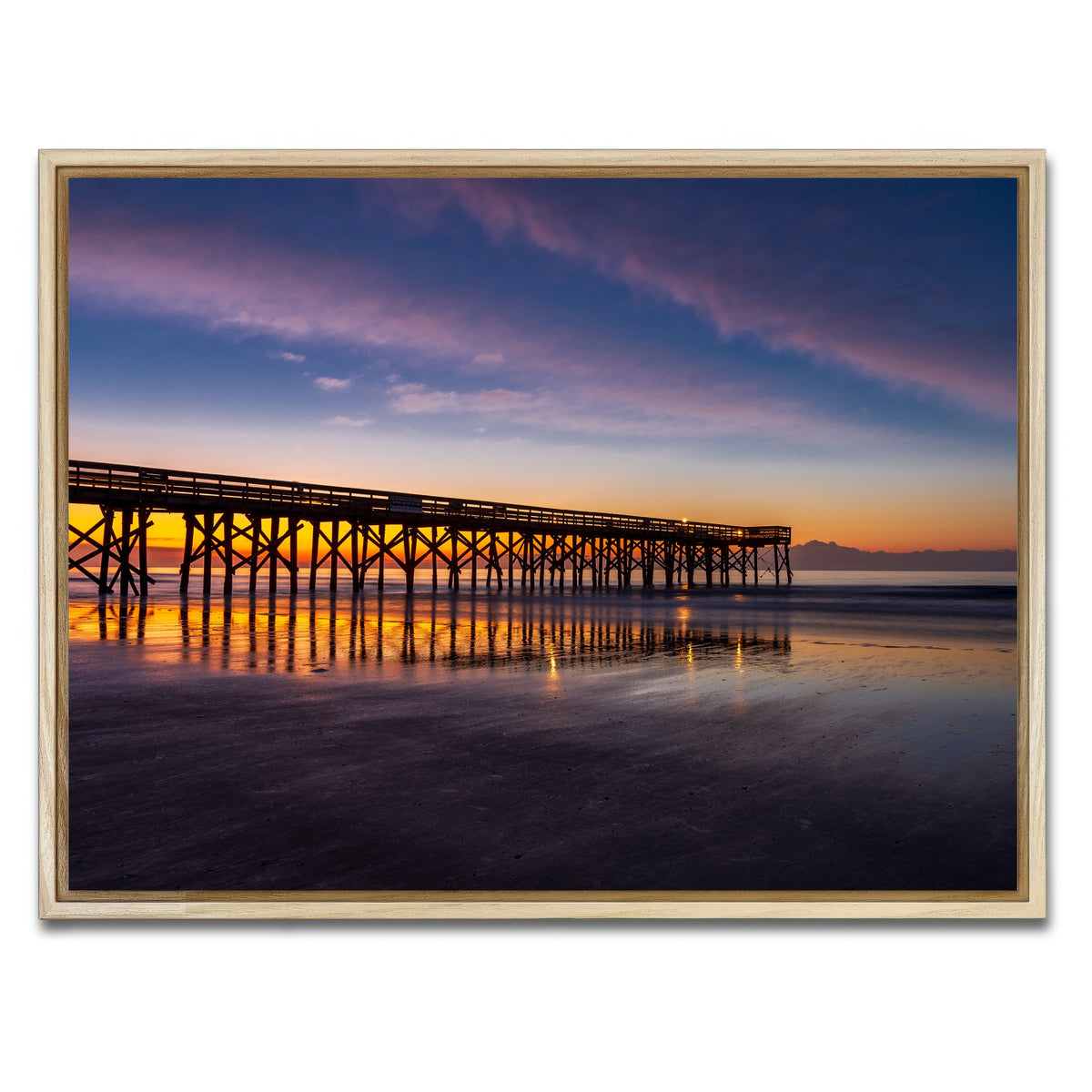 AUTO-MOCKUP WHITE | Charleston | 1 Piece | Natural Framed Canvas | group=4x3