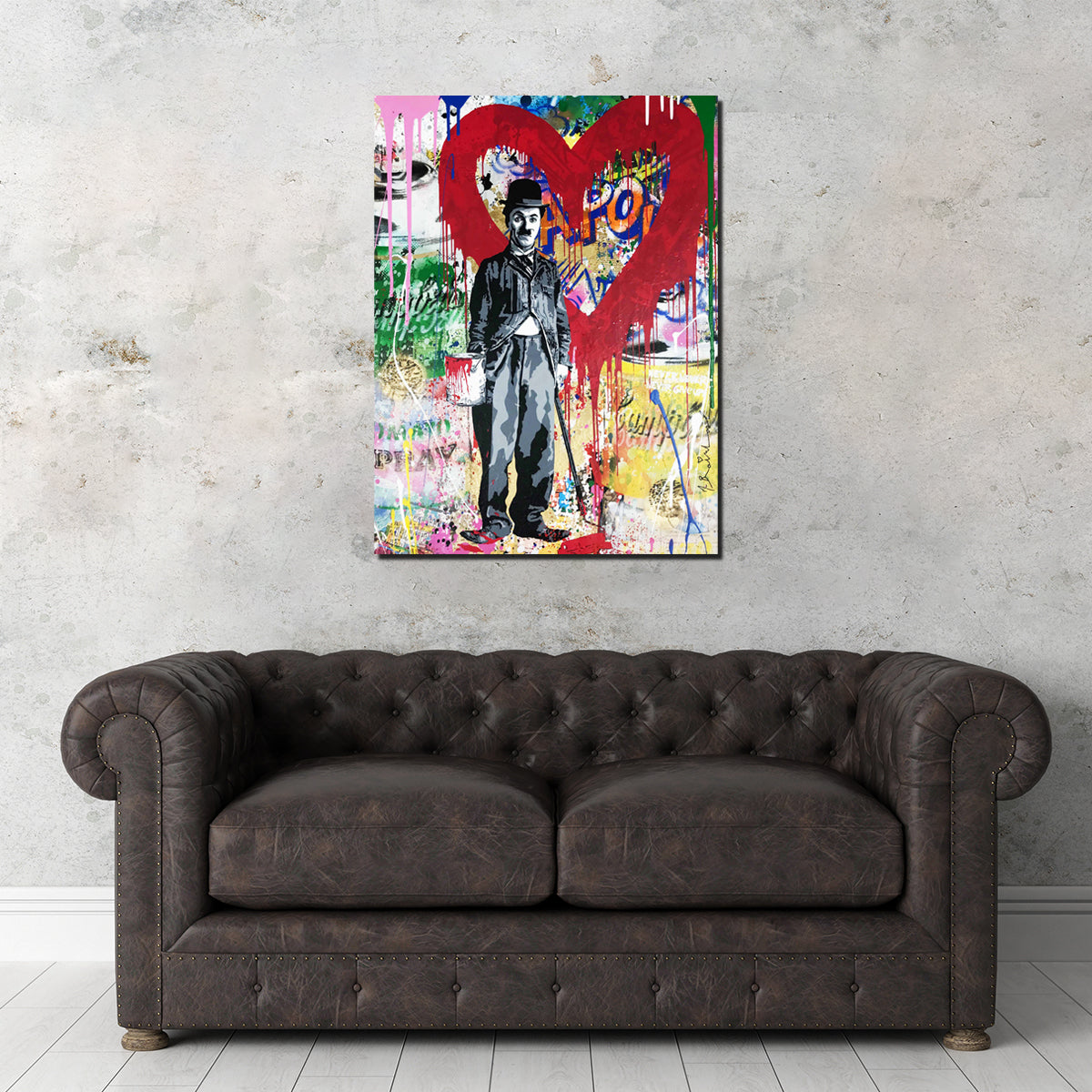 Charlie In The Mood To Paint Wall Art