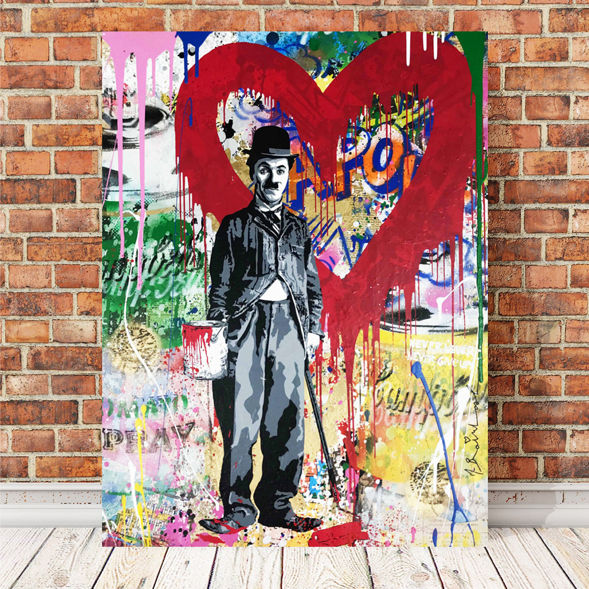 Charlie In The Mood To Paint Wall Art