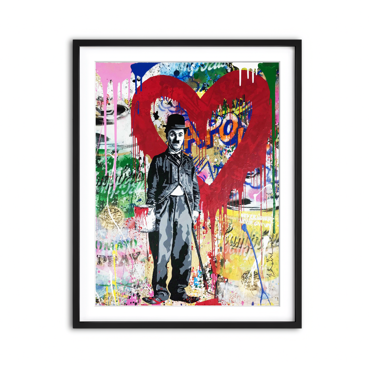 Framed Print 3x4 Black