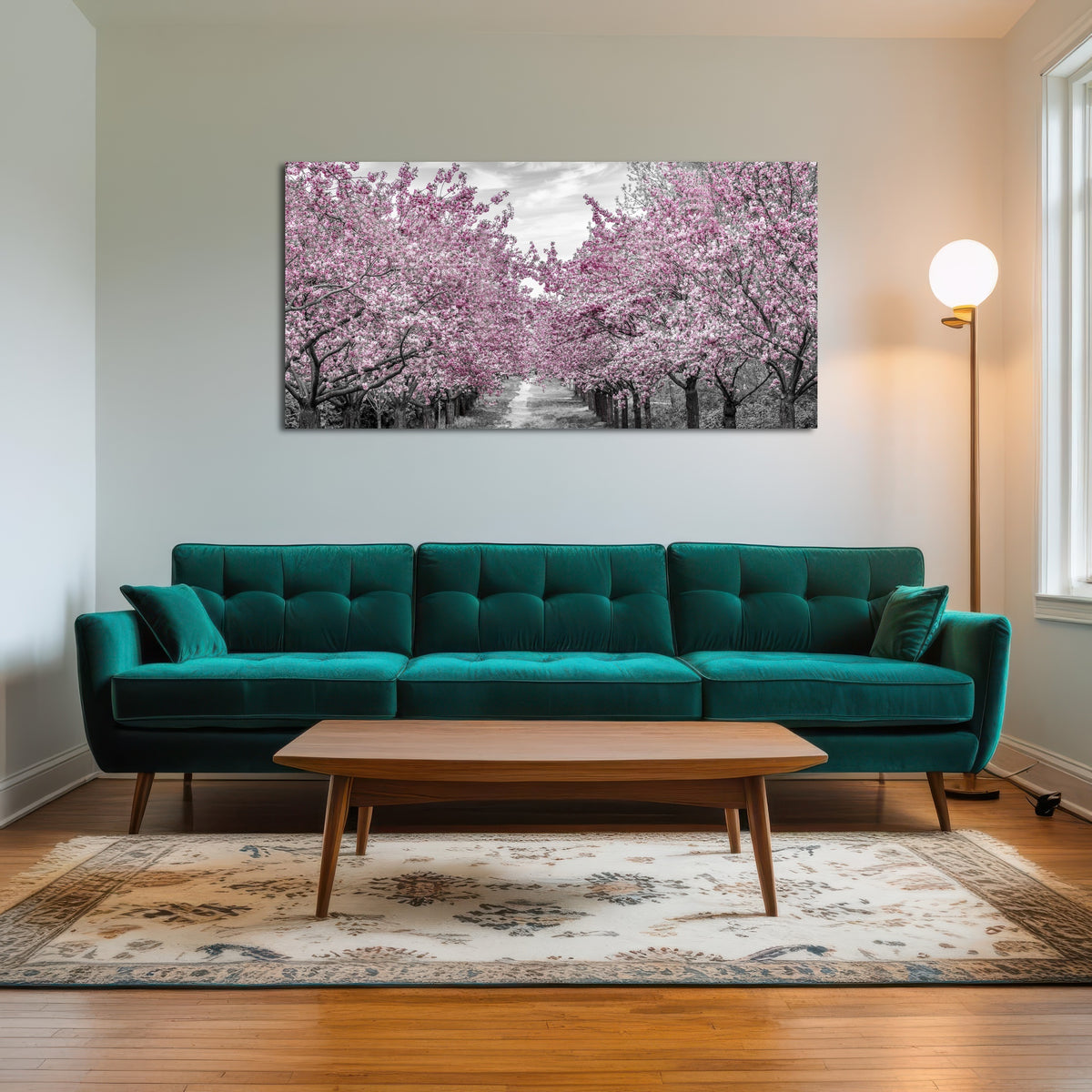 AUTO-MOCKUP ROOM | Charming Cherry Blossom Alley