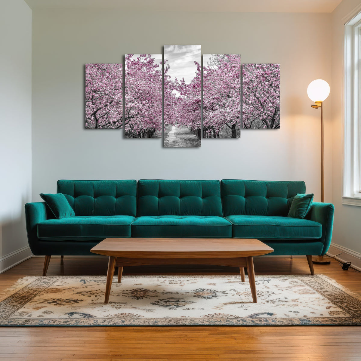 AUTO-MOCKUP ROOM | Charming Cherry Blossom Alley