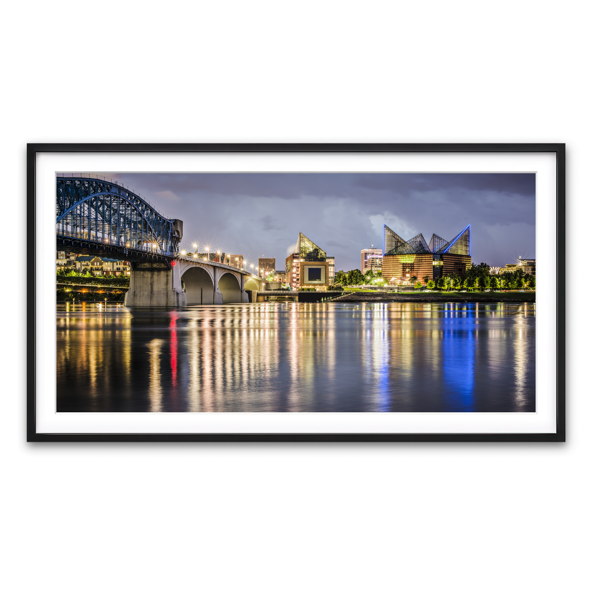 Framed Print 2x1 Black