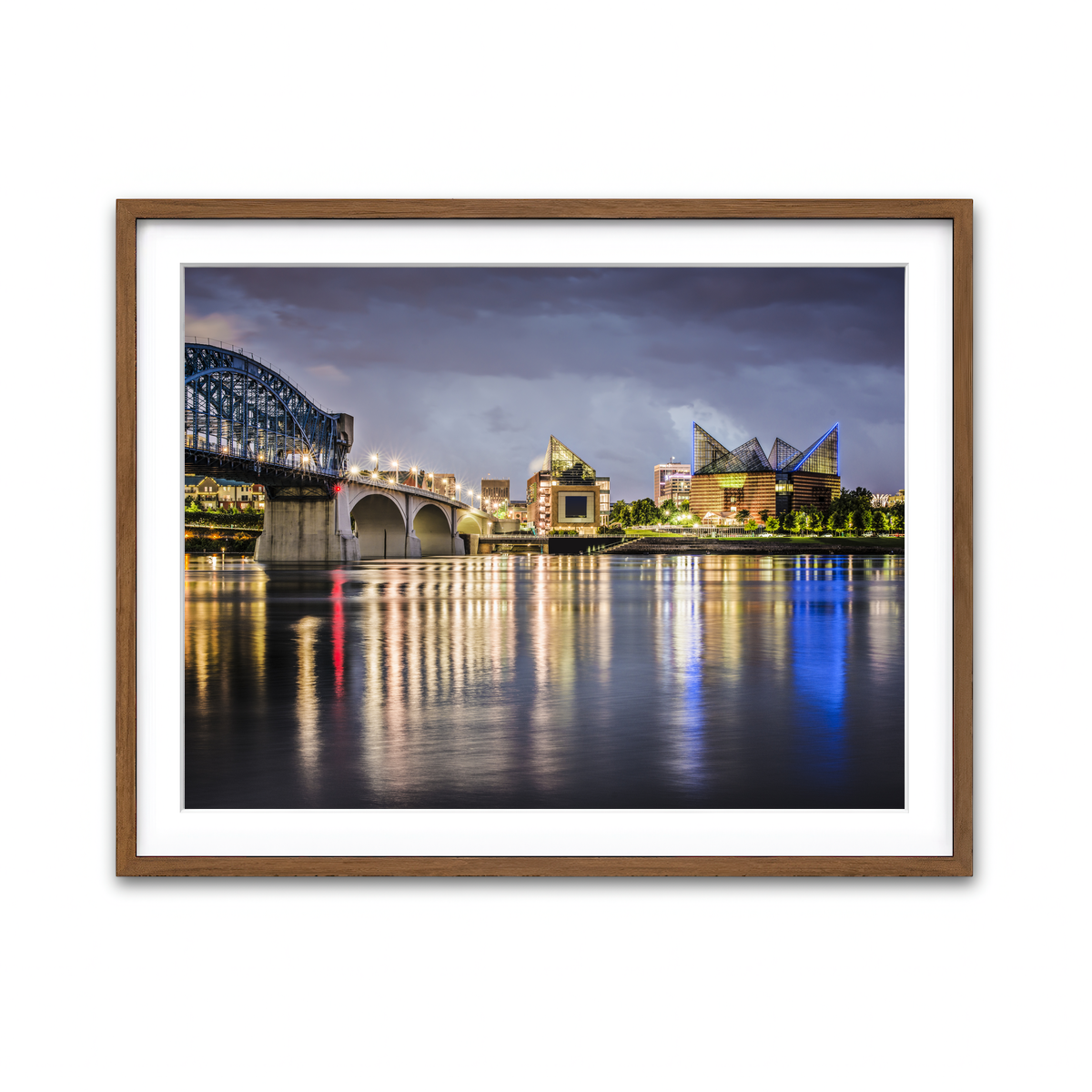 Framed Print 4x3 Walnut