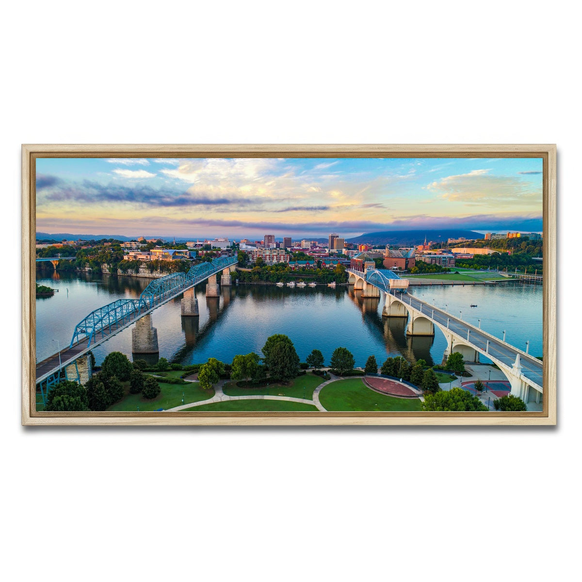 AUTO-MOCKUP WHITE | Chattanooga | 1 Piece | Natural Framed Canvas | group=2x1