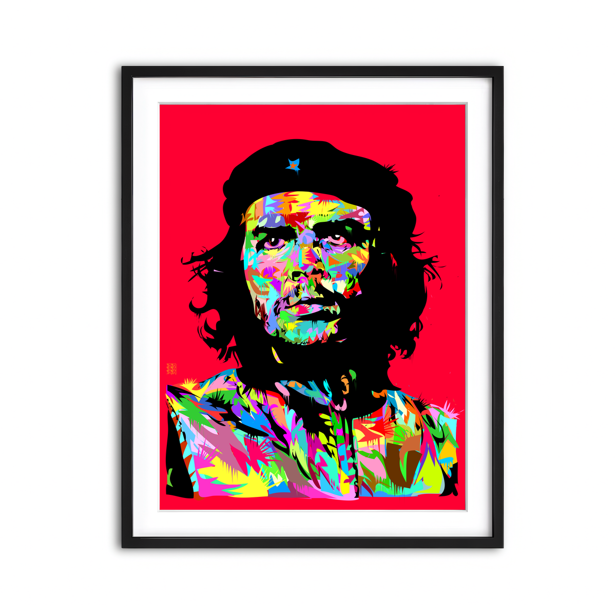 Framed Print 3x4 Black