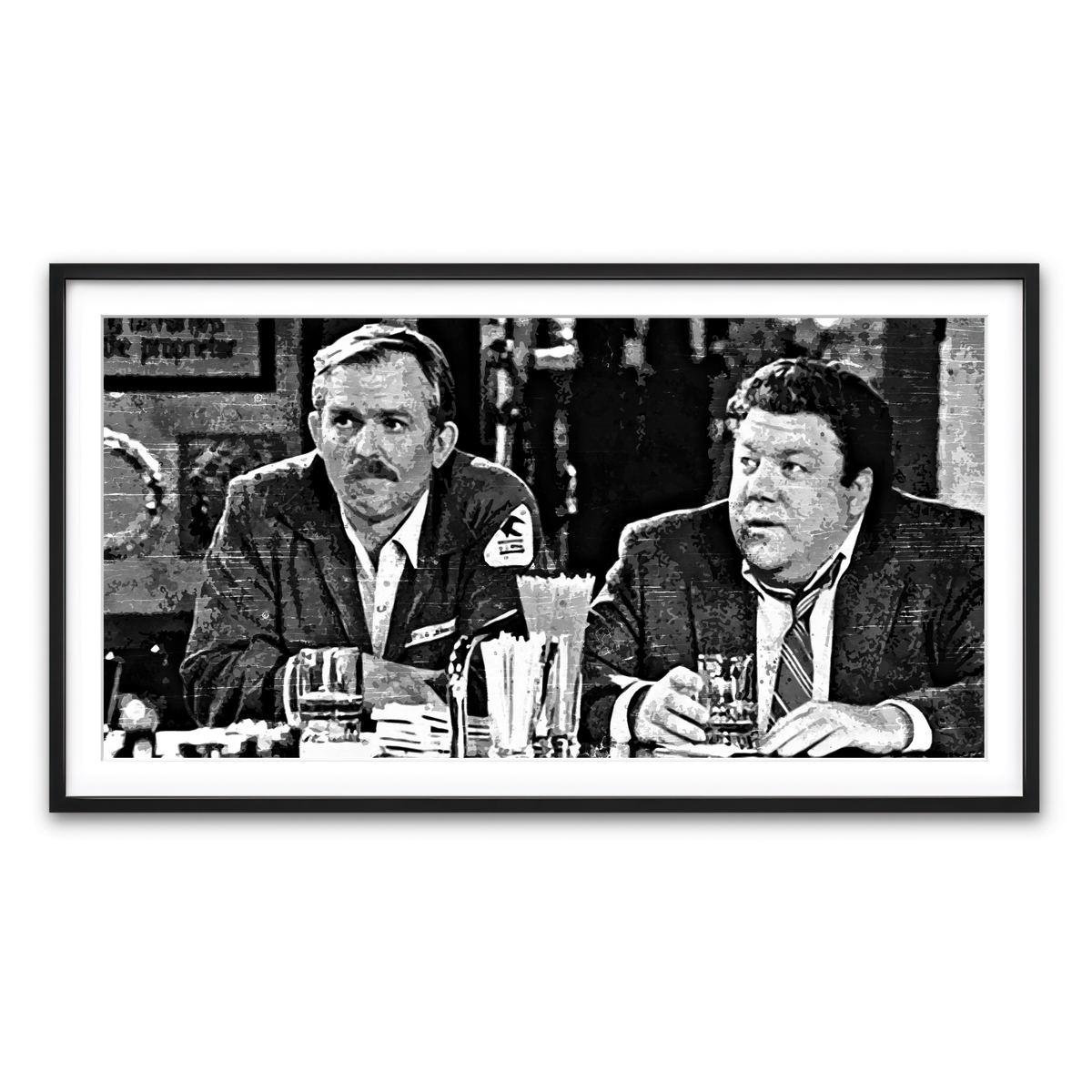 Framed Print 2x1 Black