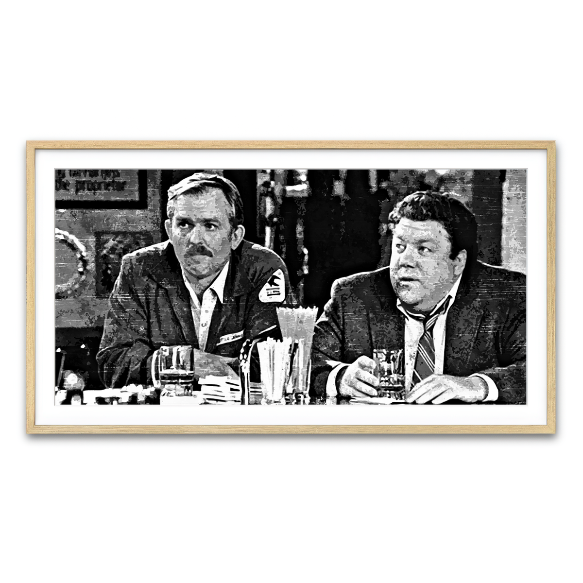 Framed Print 2x1 Natural