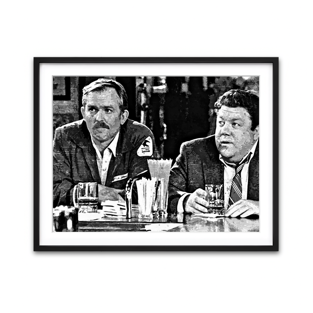 Framed Print 4x3 Black