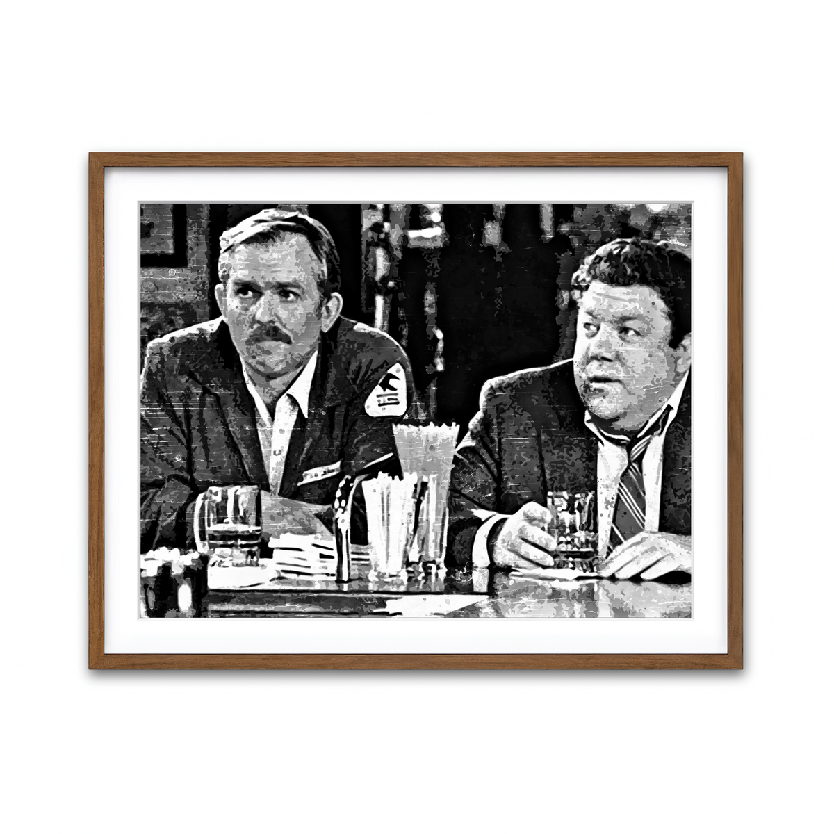 Framed Print 4x3 Walnut