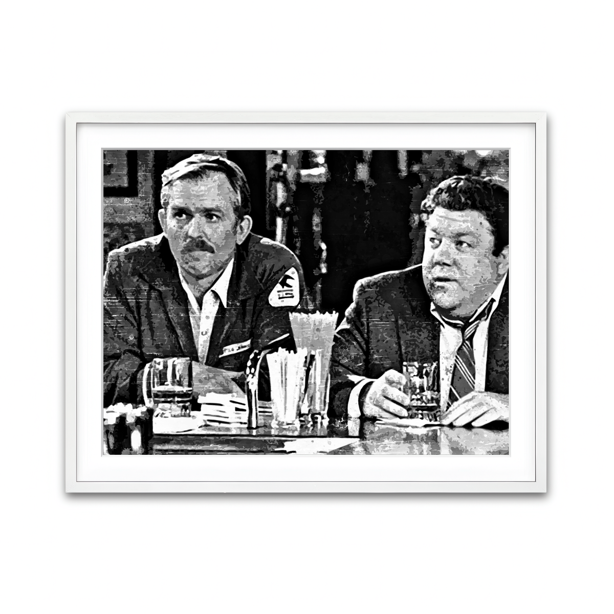 Framed Print 4x3 White