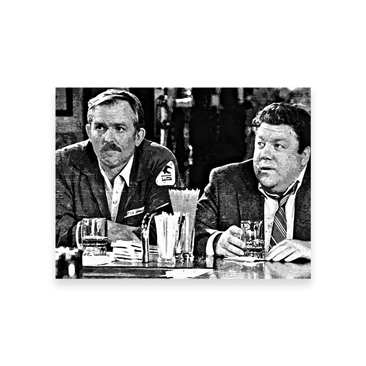 Cheers Grayscale Wall Art