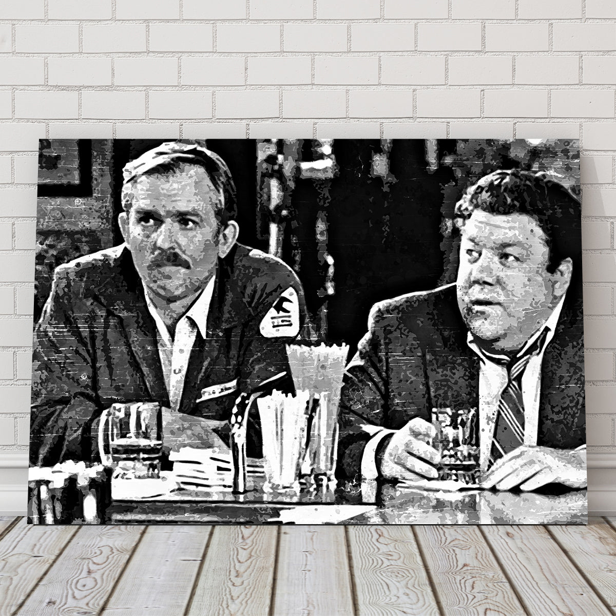 Cheers Grayscale Wall Art