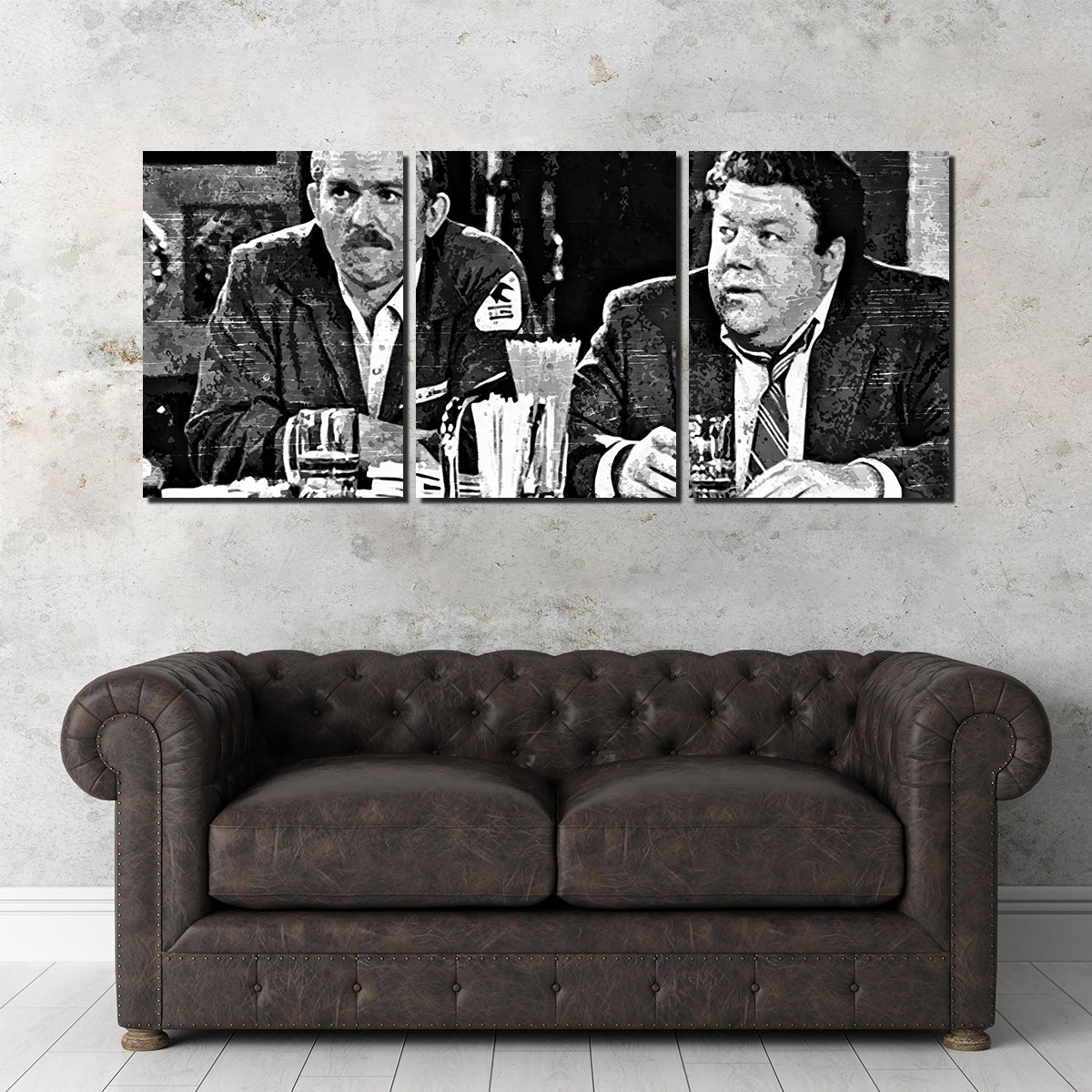Cheers Grayscale Wall Art