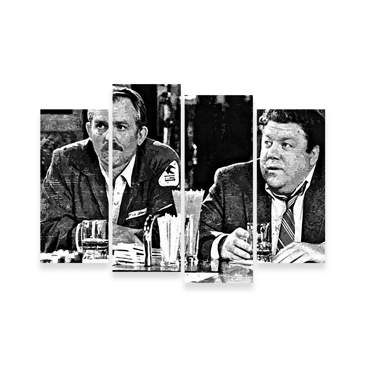 Cheers Grayscale Wall Art