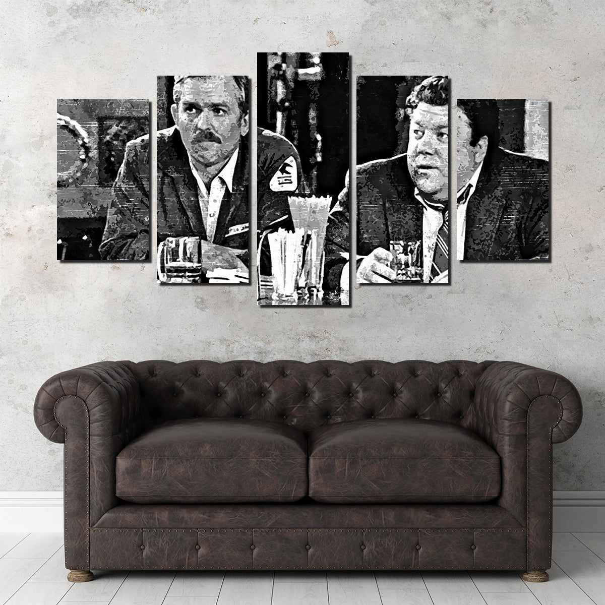 Cheers Grayscale Wall Art