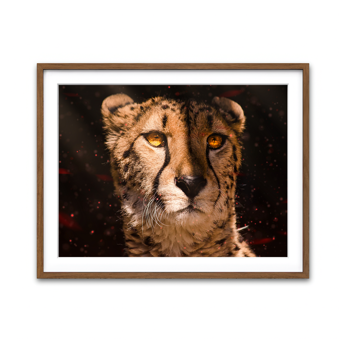 Framed Print 4x3 Walnut