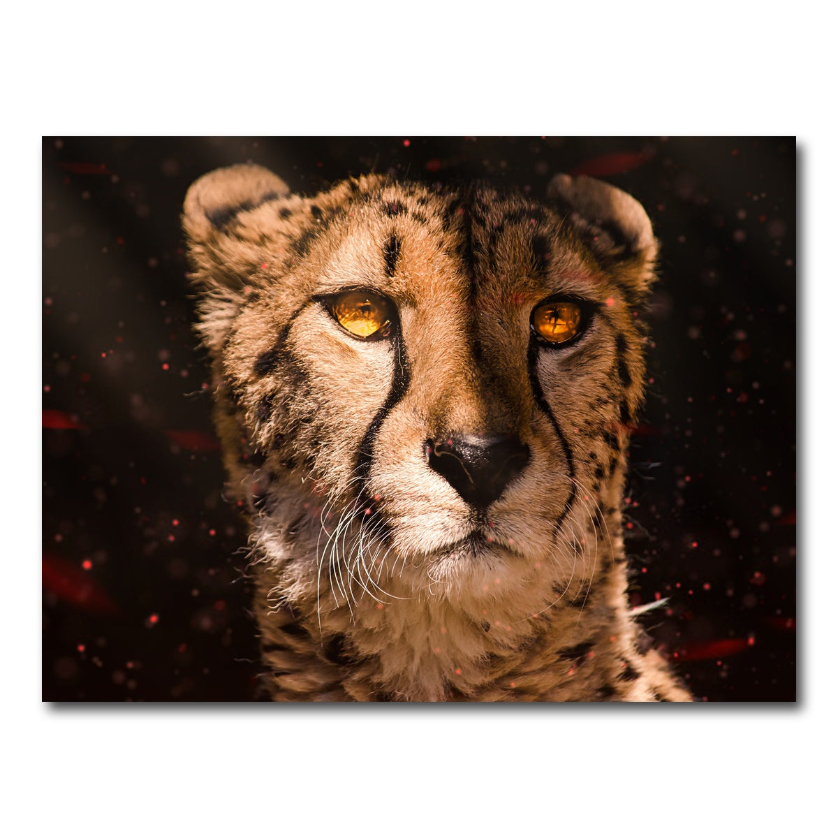AUTO-MOCKUP WHITE | Cheetah | 1 Piece | Gallery Wrap Canvas | group=4x3