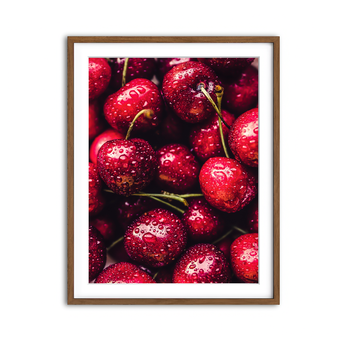 Framed Print 3x4 Walnut