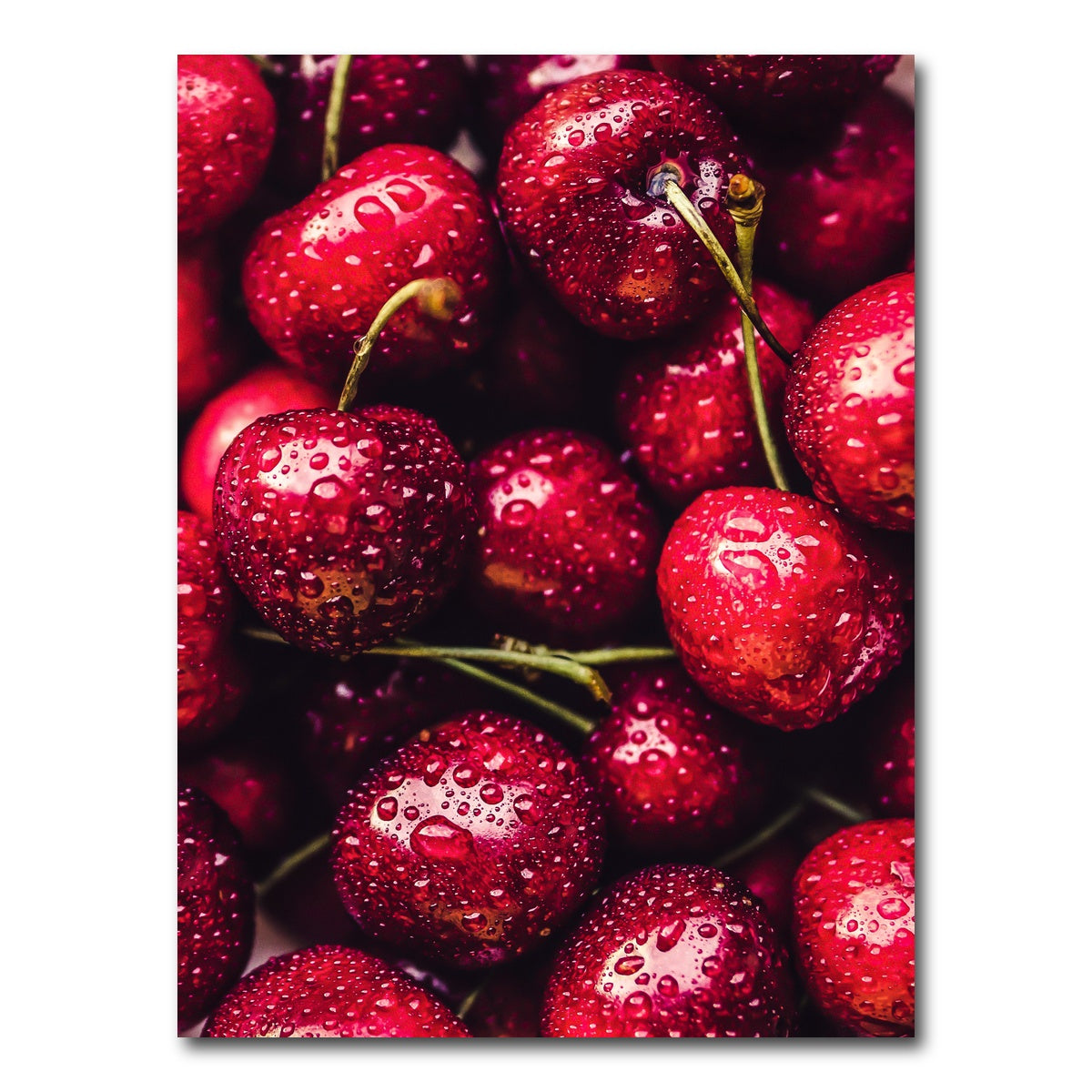 AUTO-MOCKUP WHITE | Cherries | 1 Piece | Gallery Wrap Canvas | group=3x4