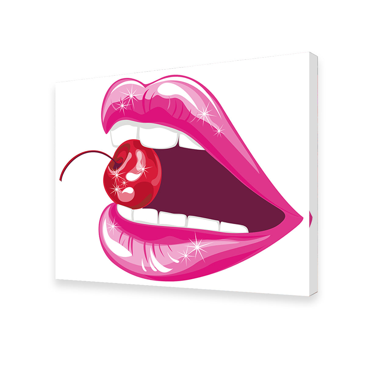 Cherry Lips Wall Art