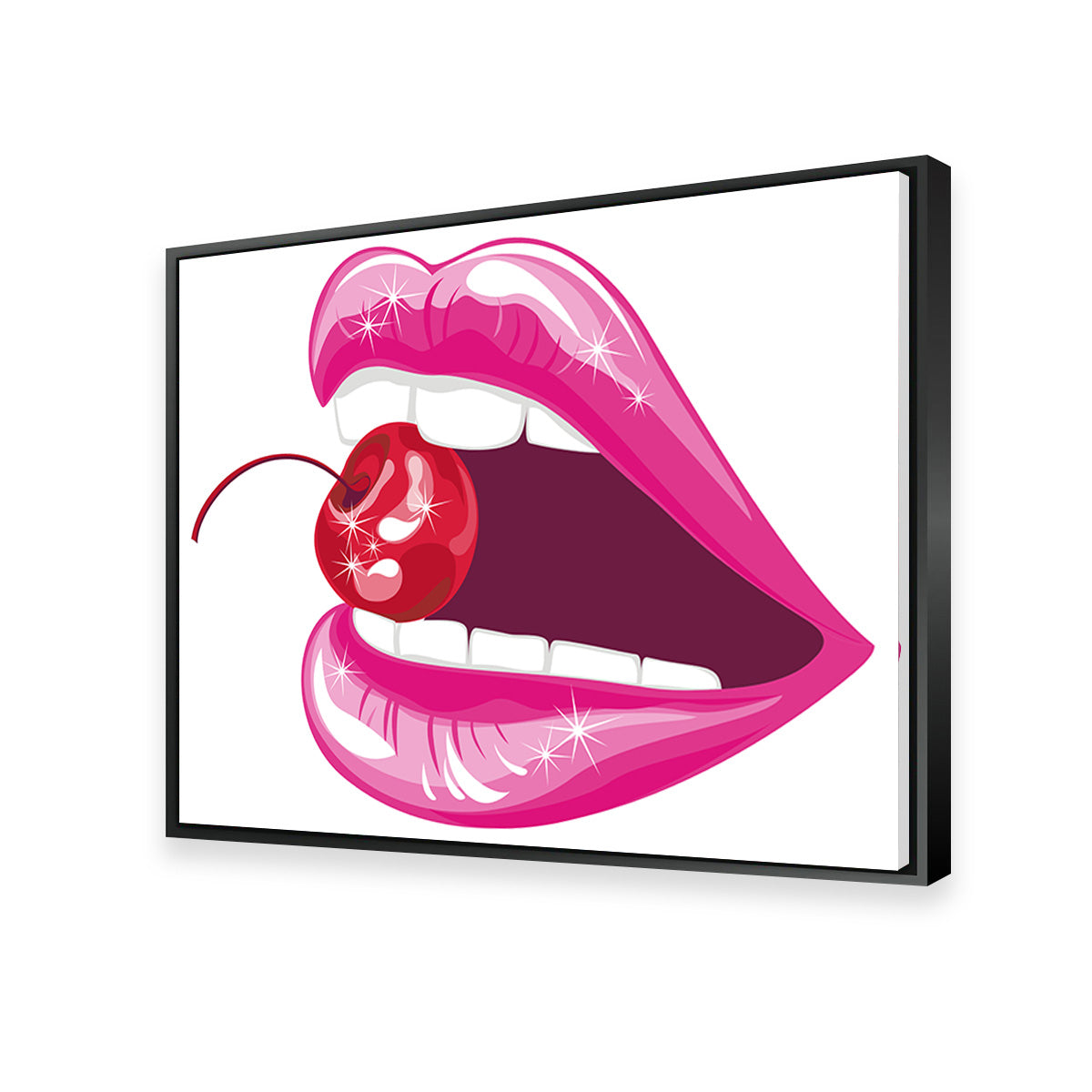 Cherry Lips Wall Art