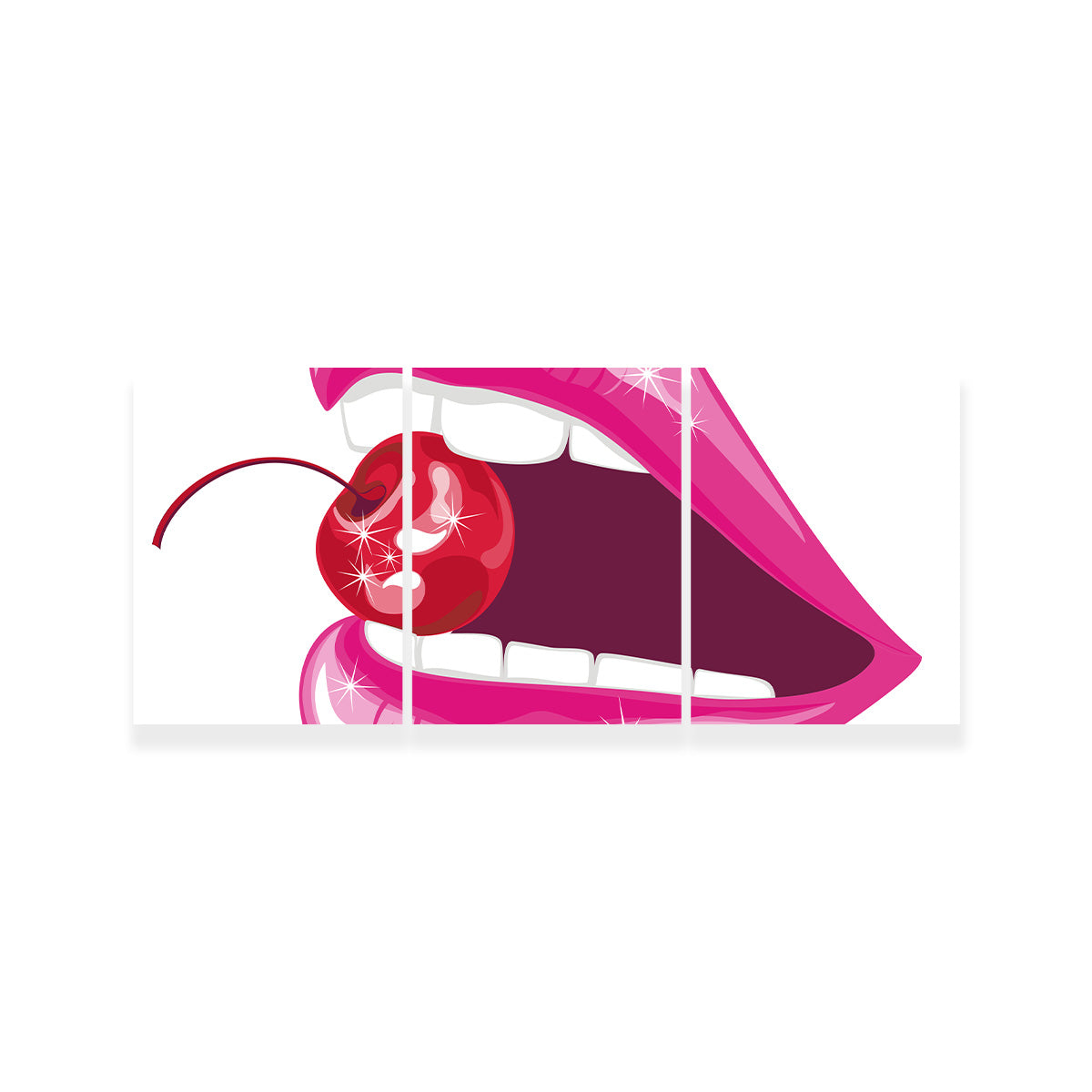 Cherry Lips Wall Art