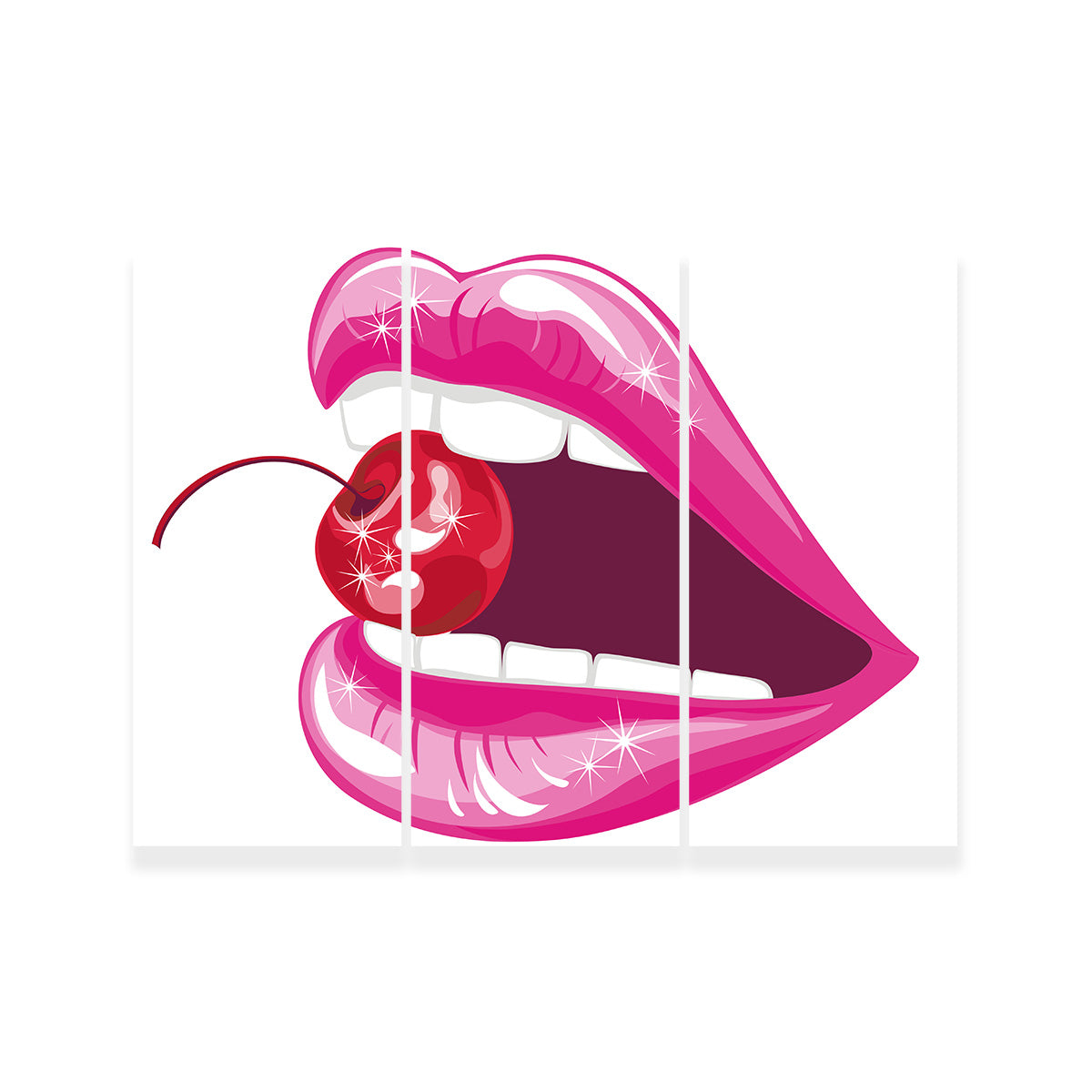 Cherry Lips Wall Art