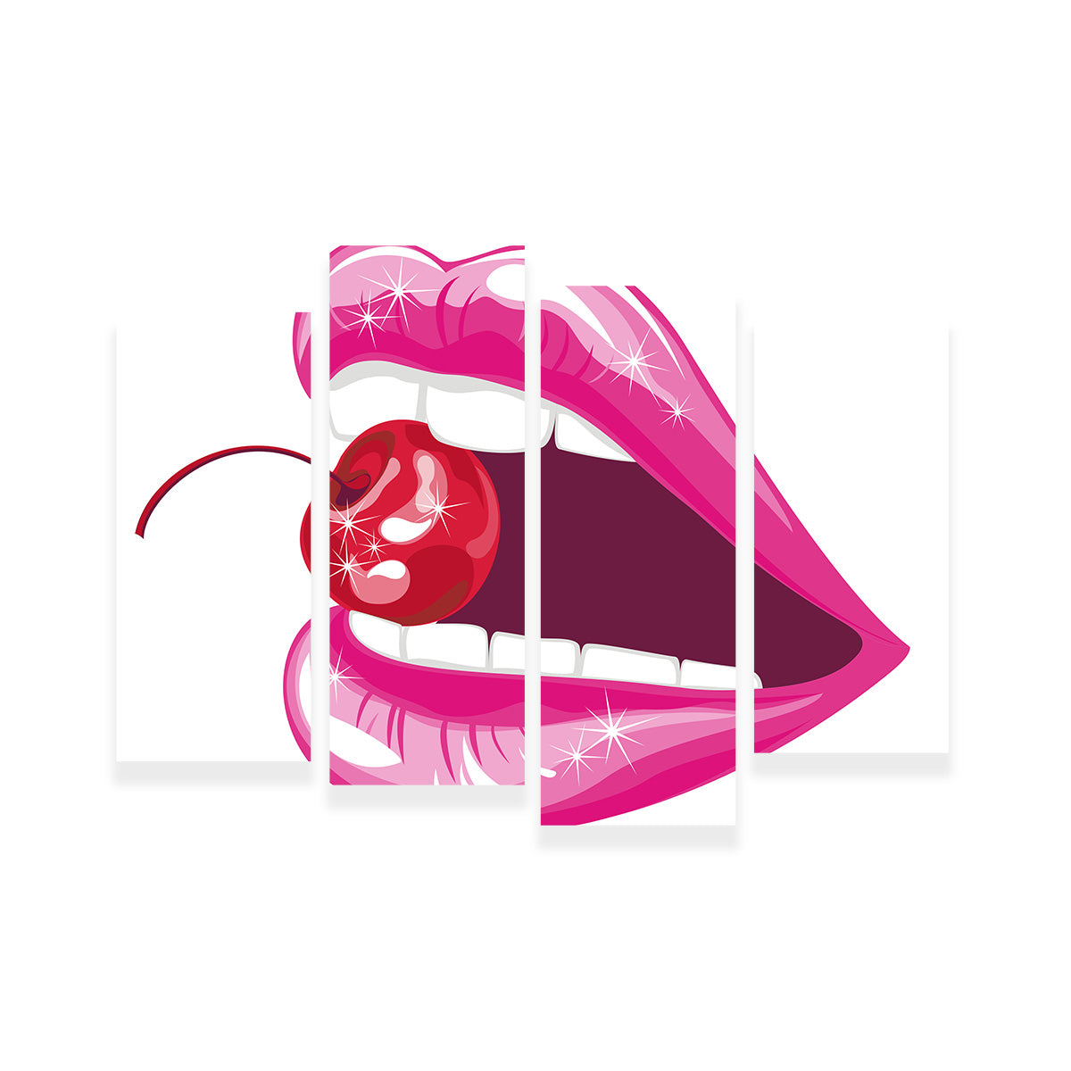 Cherry Lips Wall Art